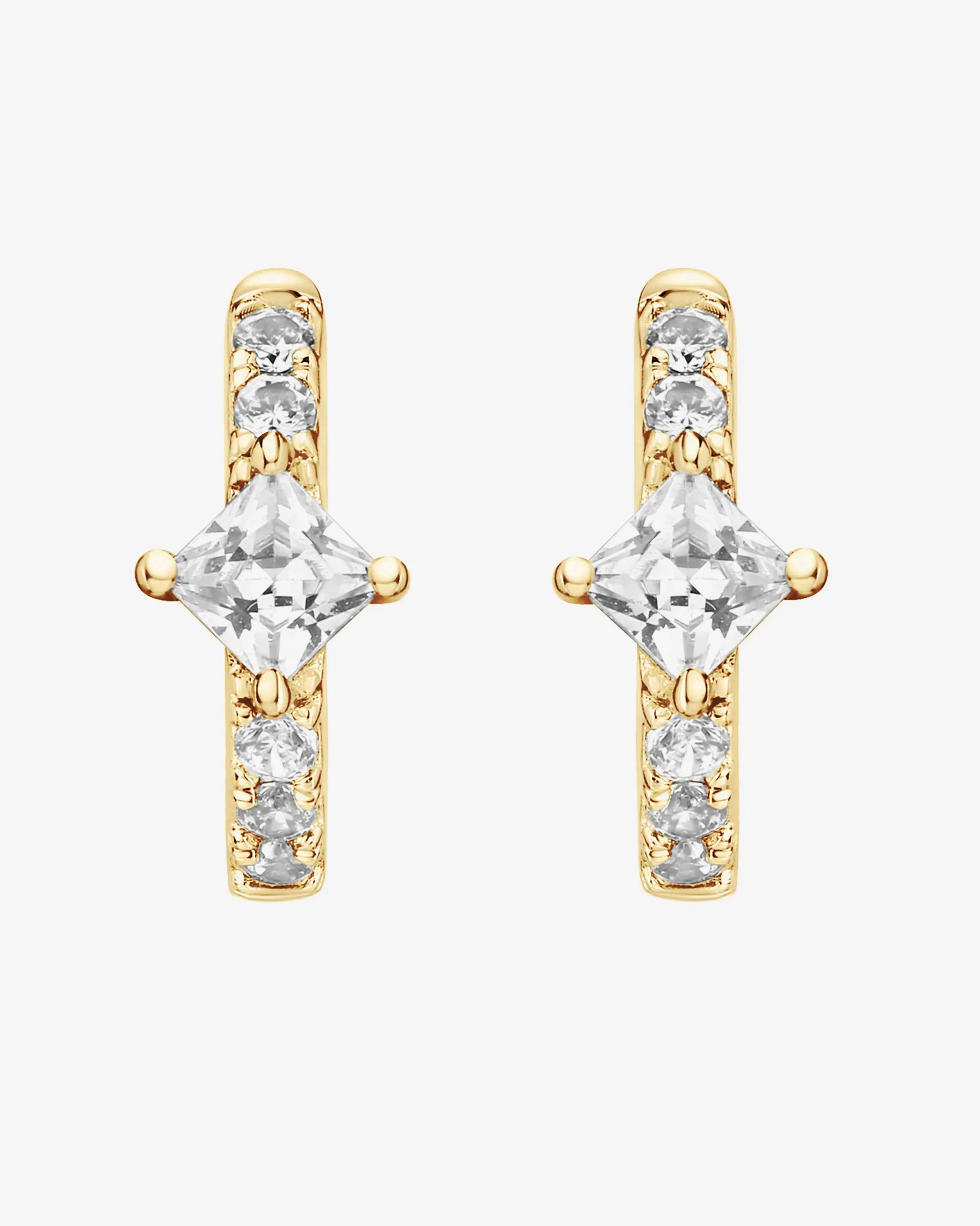 Princess Cut Huggie sold by PAVOI product image thumbnail 5