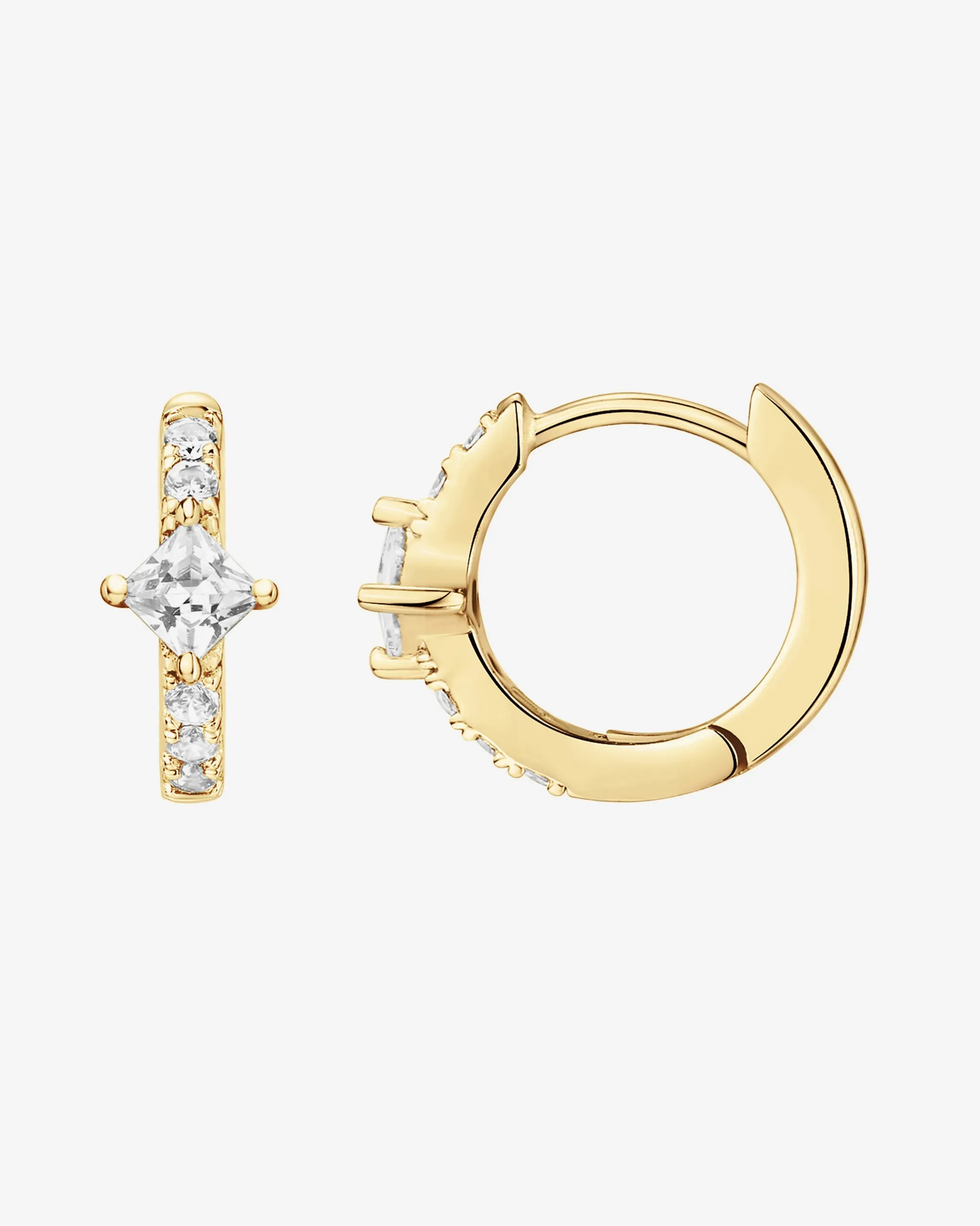 Princess Cut Huggie sold by PAVOI