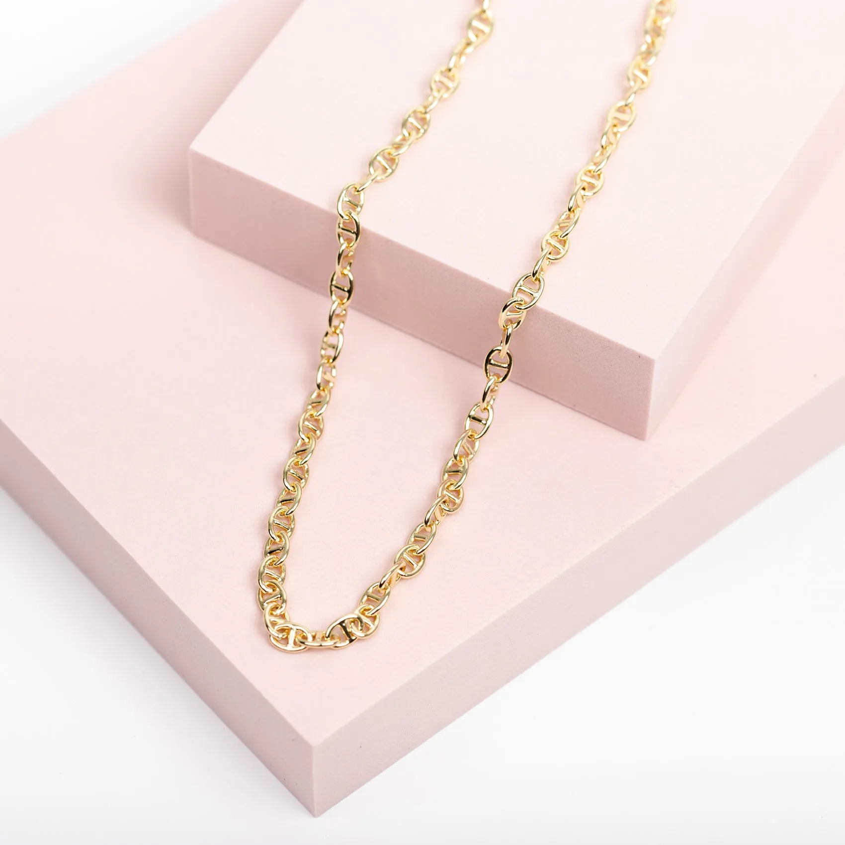Anchor Cable Chain Necklace sold by PAVOI product image thumbnail 3
