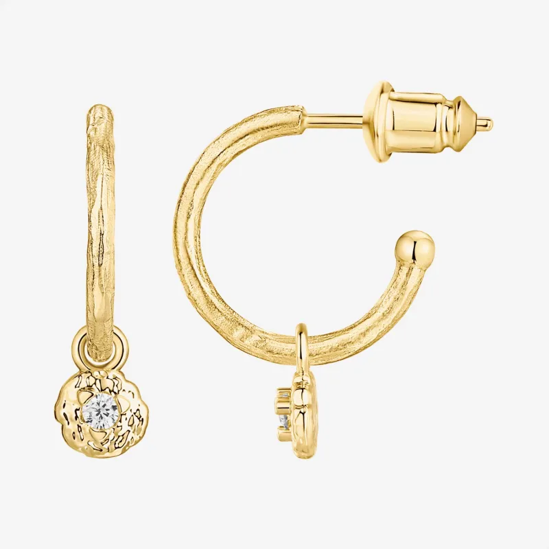 Drop Hammered Hoops sold by PAVOI