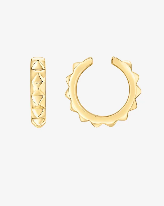 Geometric Ear Cuff sold by PAVOI