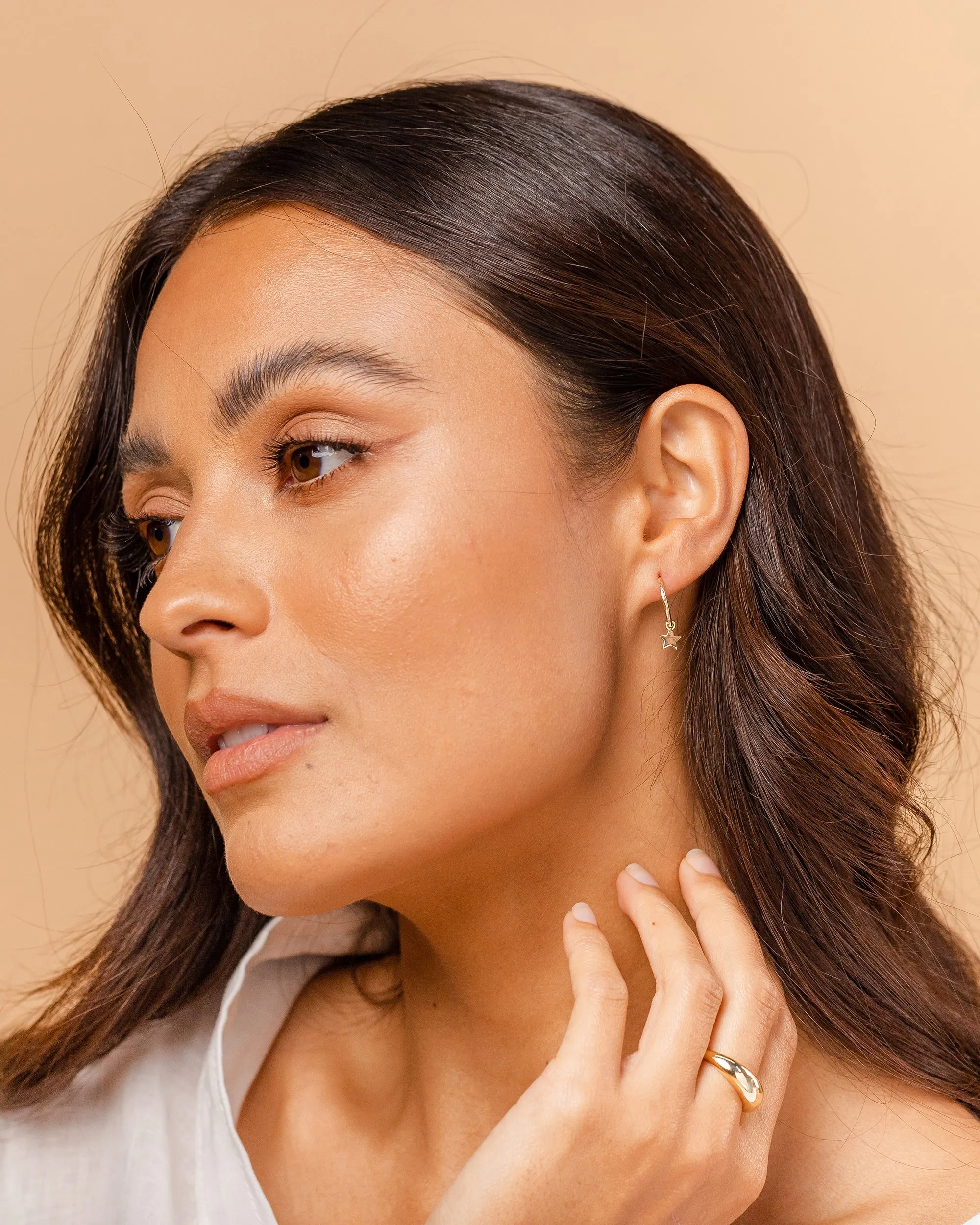 Drop Star Hoops sold by PAVOI product image thumbnail 5