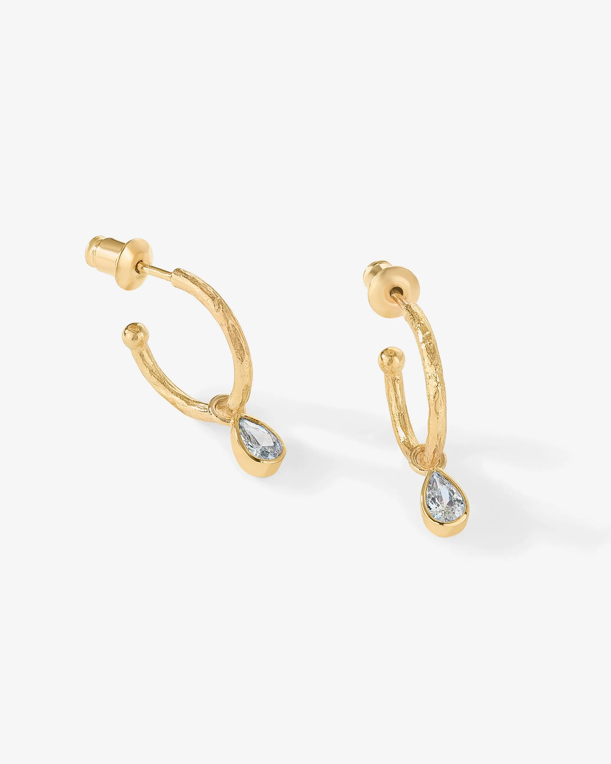 Drop Pear Hoop sold by PAVOI product image thumbnail 5