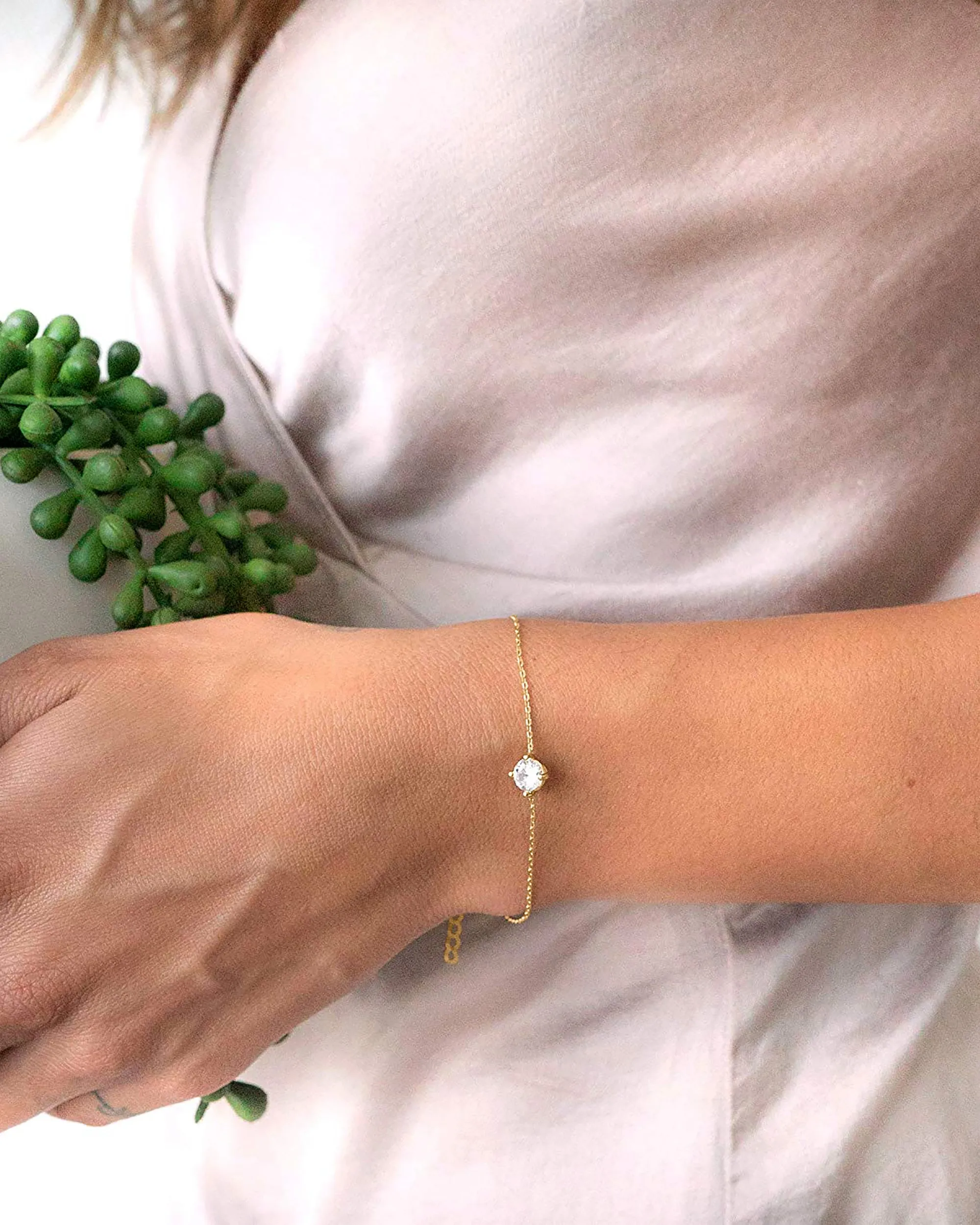 Solitaire Bracelet sold by PAVOI product image thumbnail 2