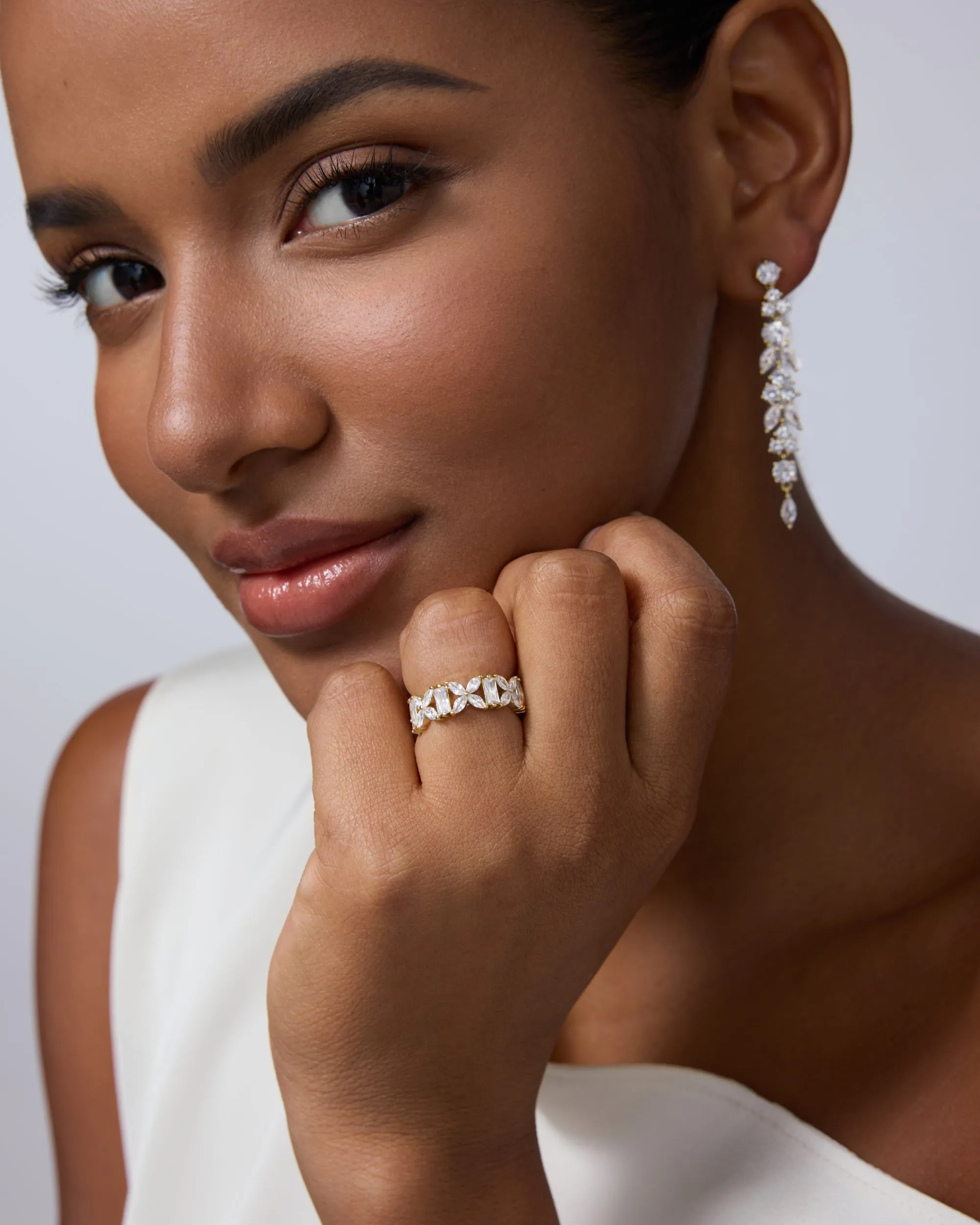Dreamscape Marquise Eternity Ring sold by PAVOI product image thumbnail 4