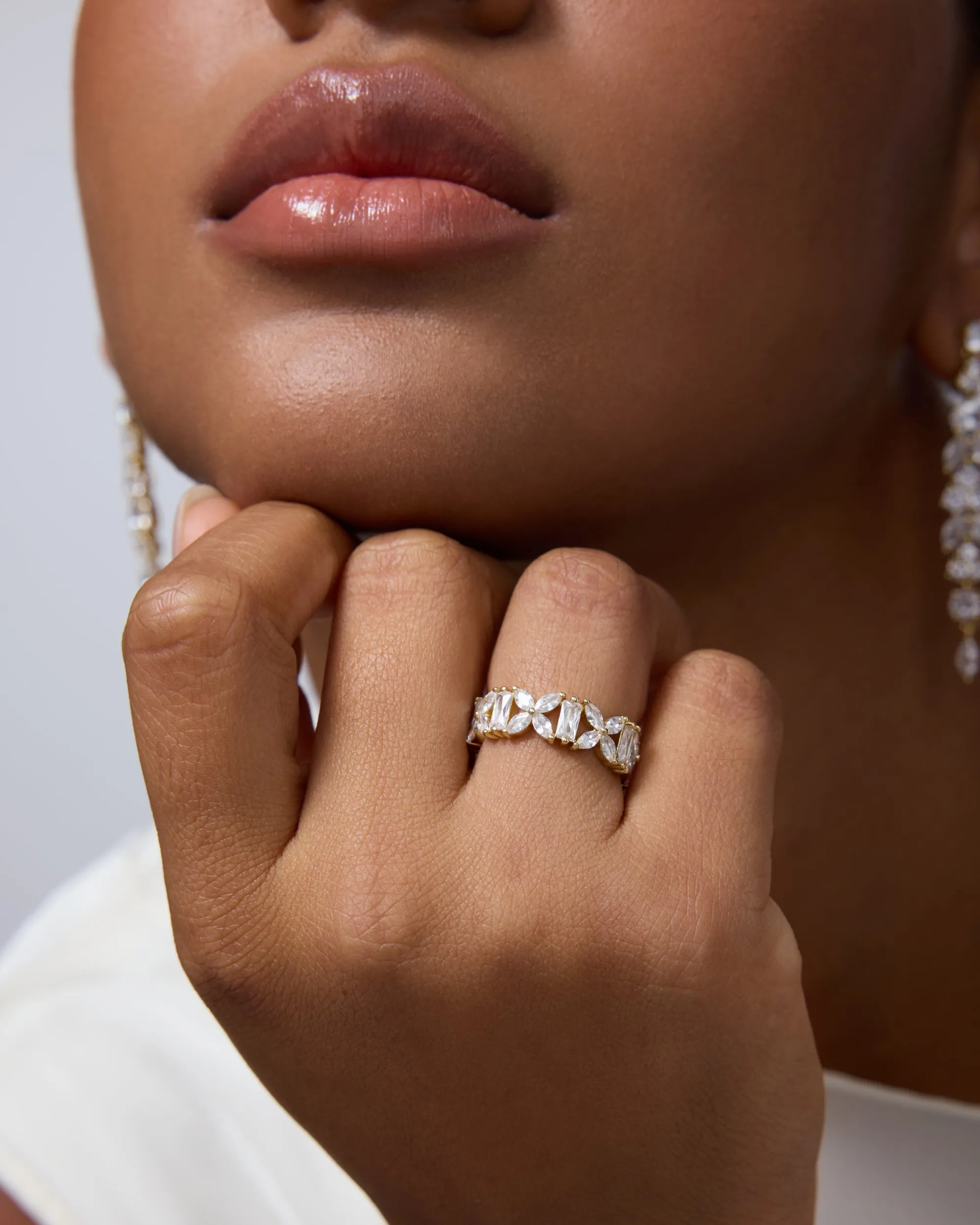 Dreamscape Marquise Eternity Ring sold by PAVOI product image thumbnail 2