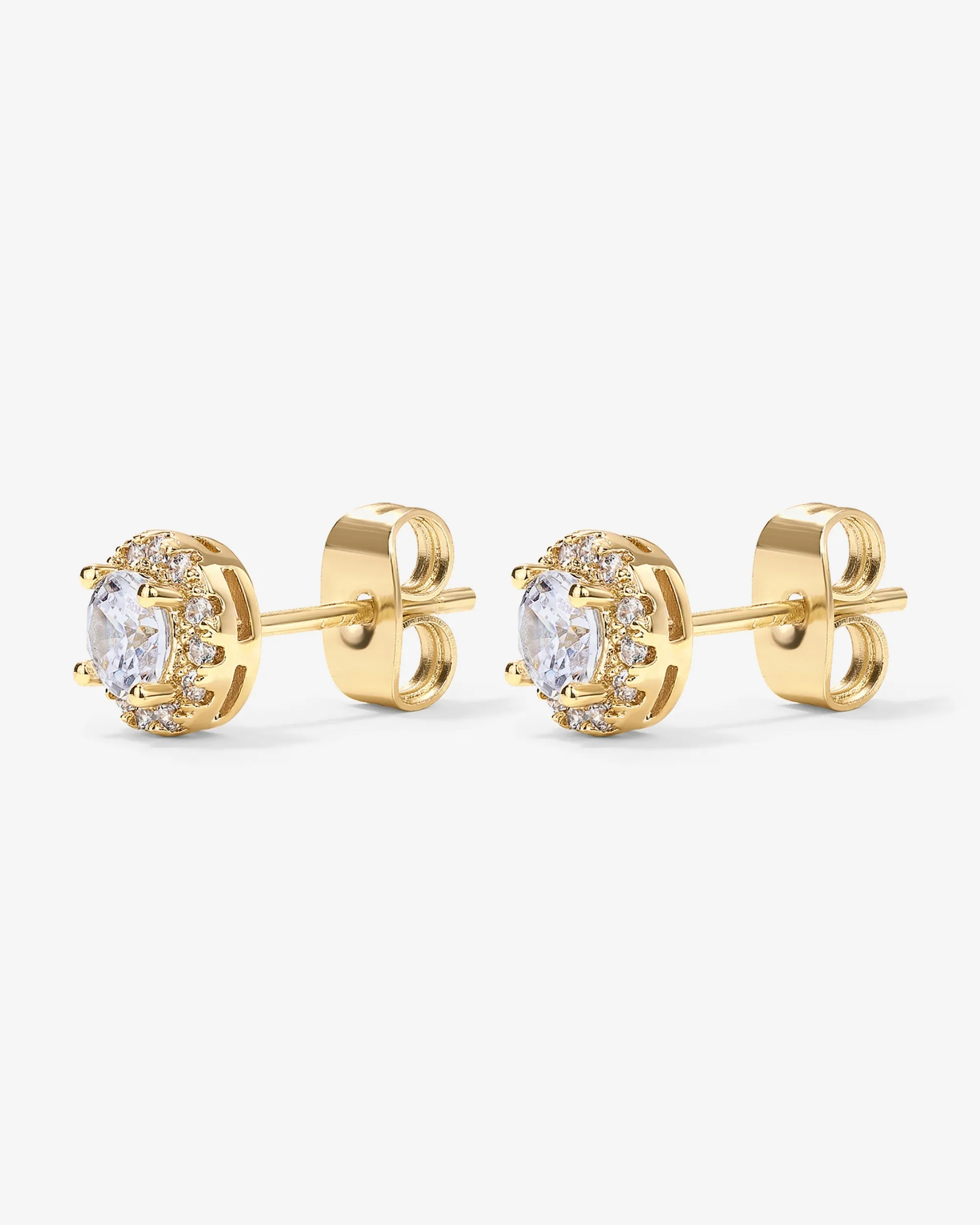 Small Halo Studs sold by PAVOI product image thumbnail 5