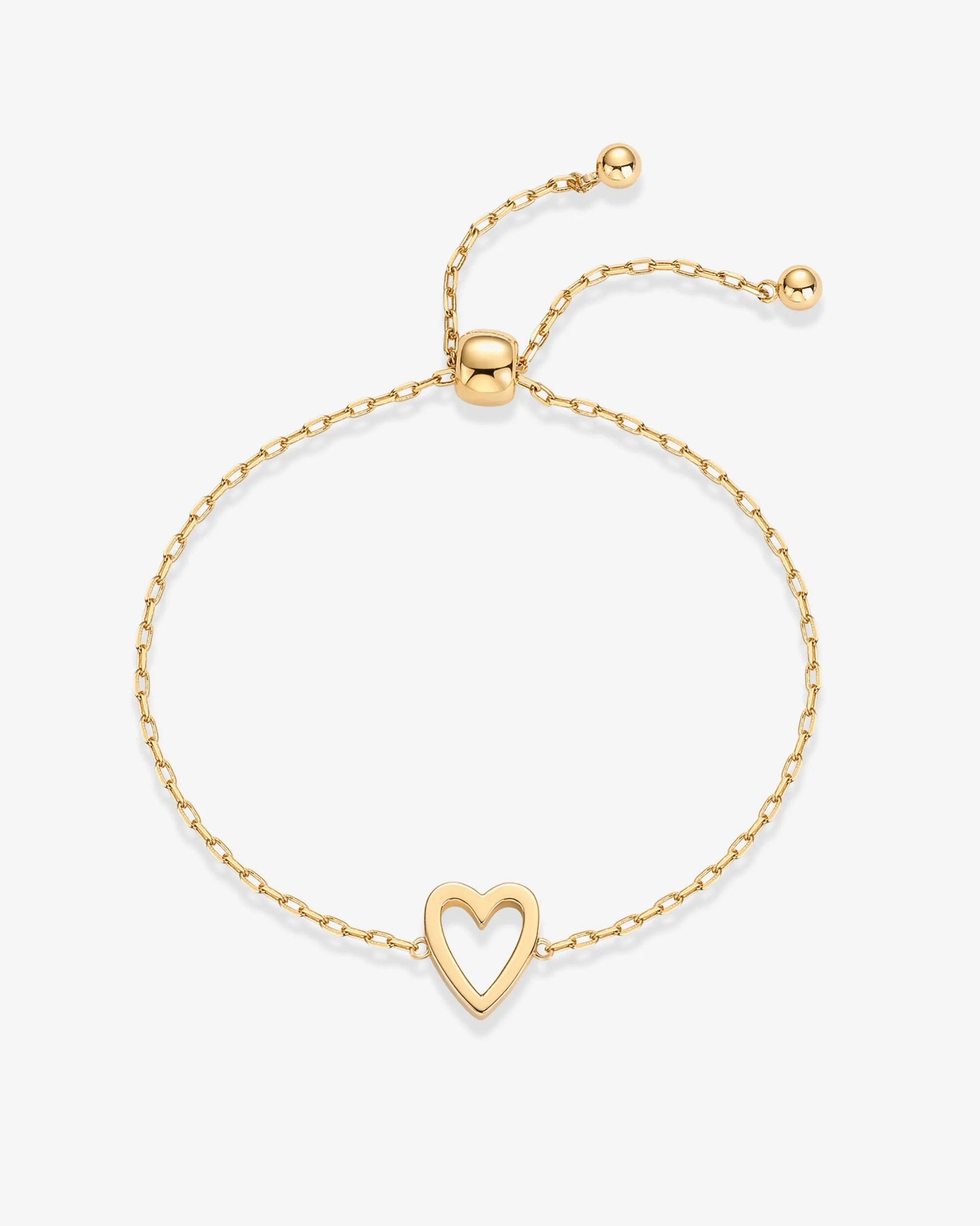 Heart Duo Charm Solitaire Bracelet sold by PAVOI product image thumbnail 3