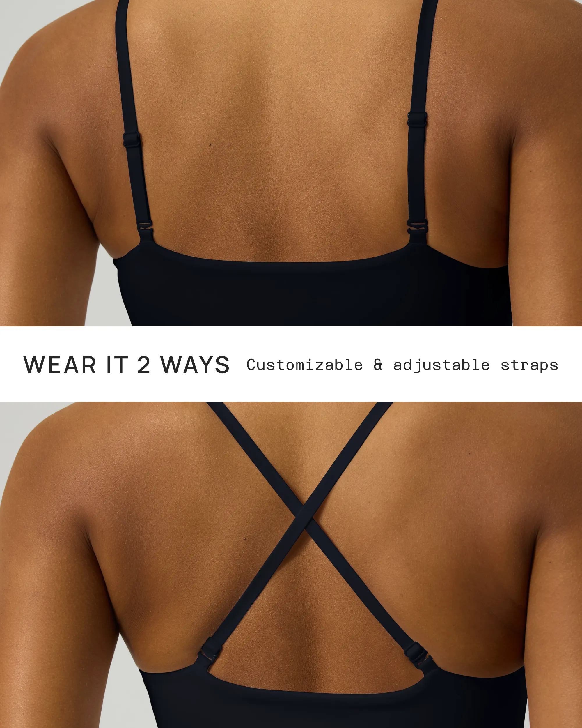 Athleisure Square Neck Low-Impact Sports Bra sold by PAVOI product image thumbnail 2