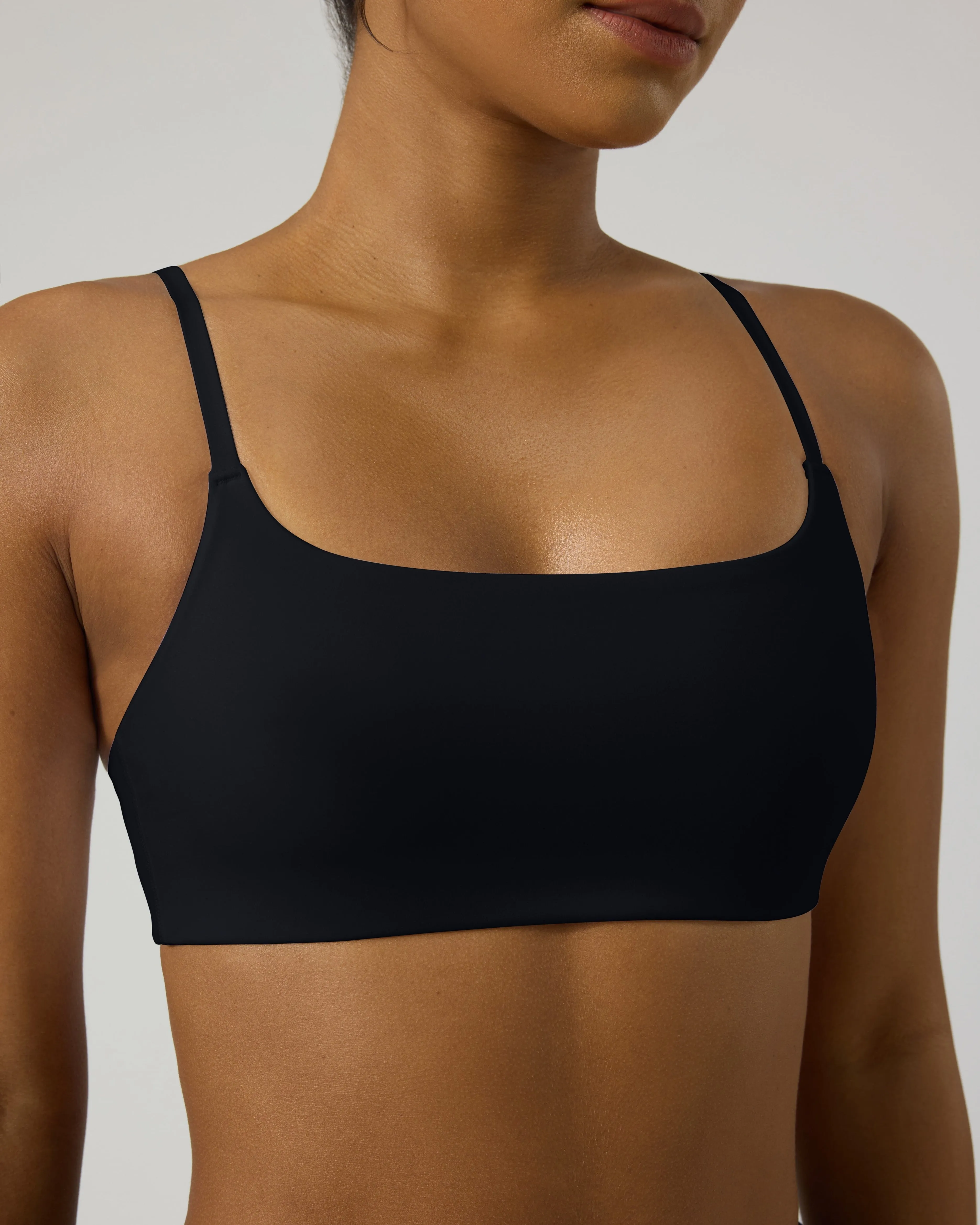 Athleisure Square Neck Low-Impact Sports Bra sold by PAVOI