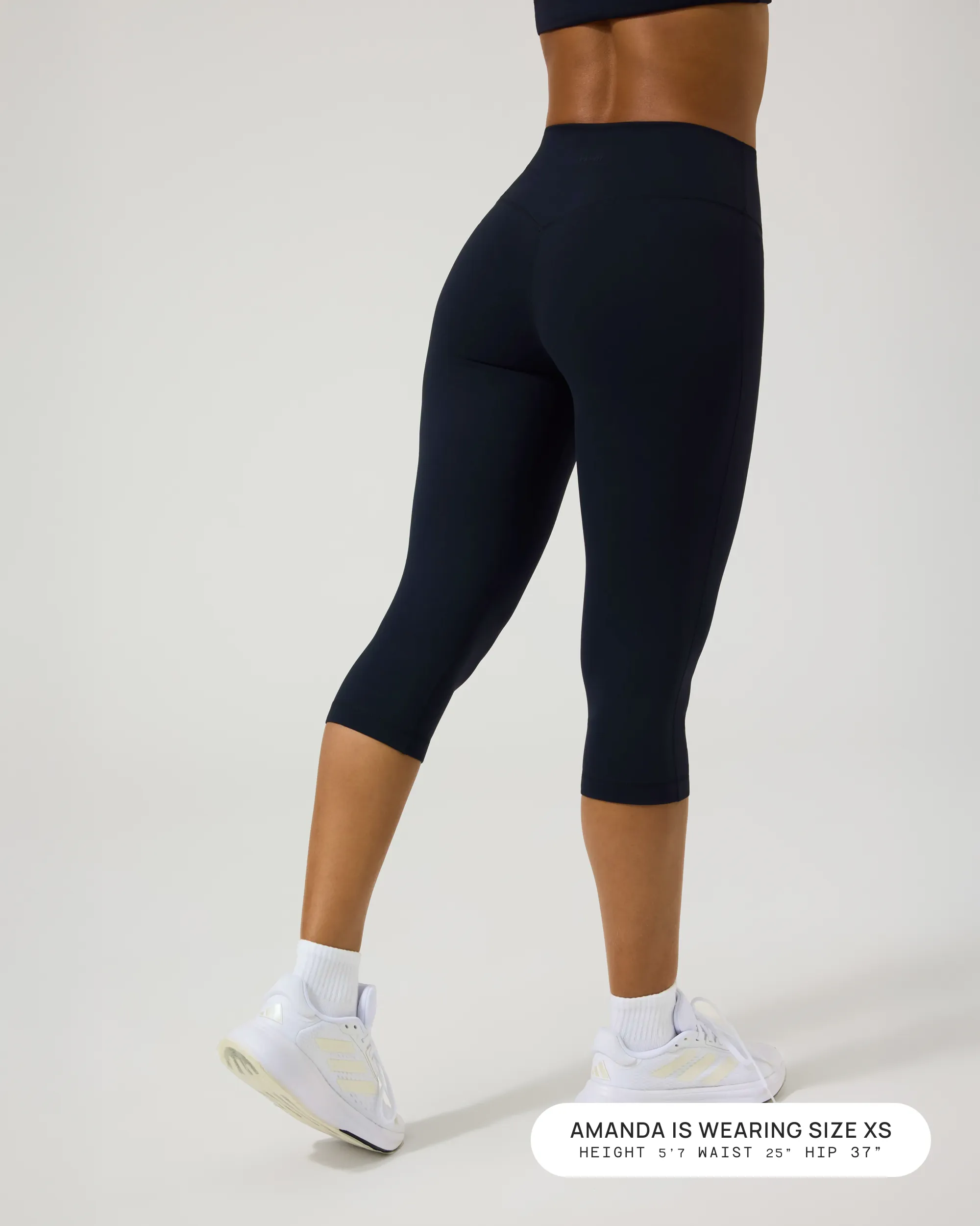High Waisted Capri Leggings Yoga Workout Pants sold by PAVOI product image thumbnail 3