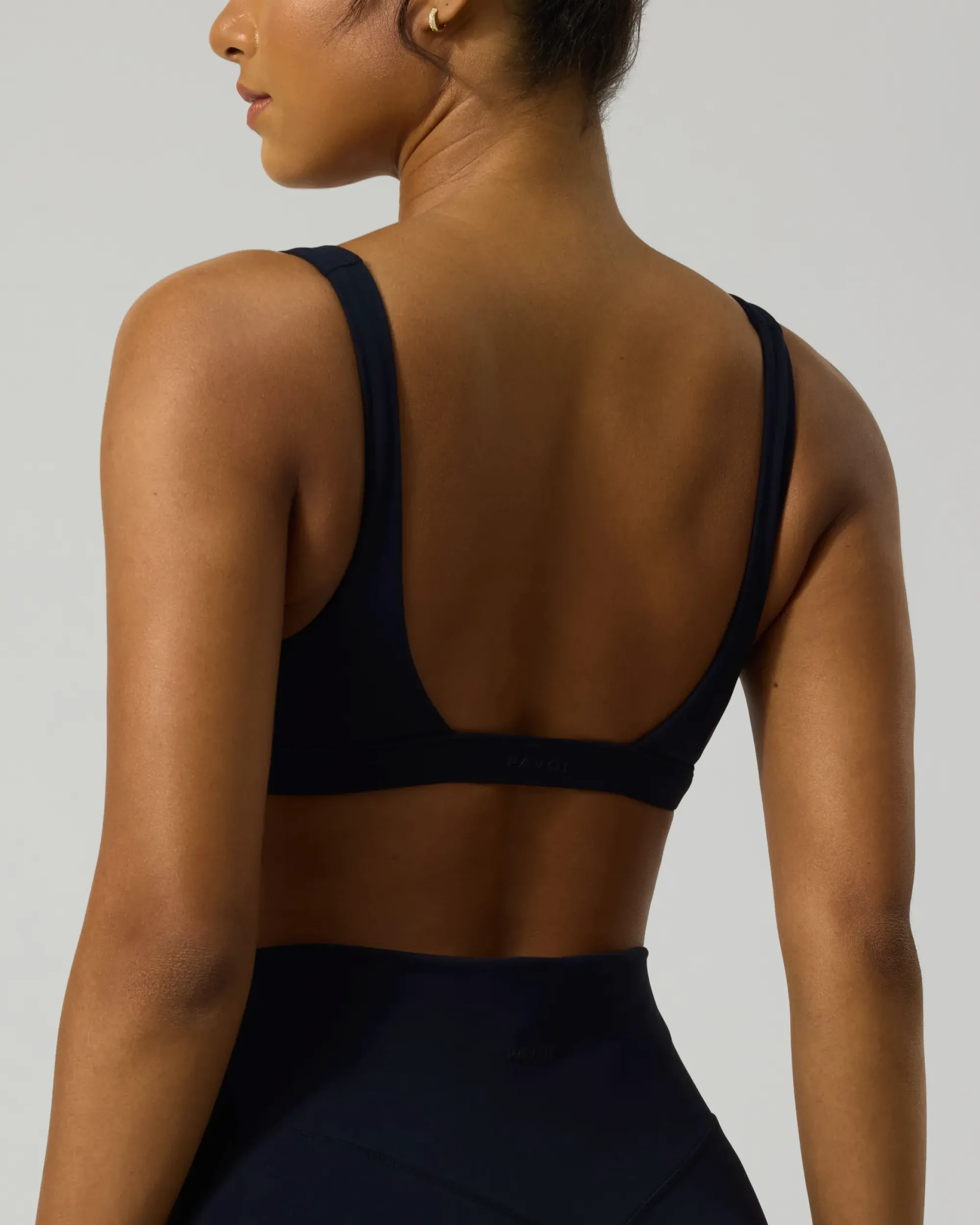 FlexFlow Plunge V Neck Open Back Sports Bra sold by PAVOI product image thumbnail 2