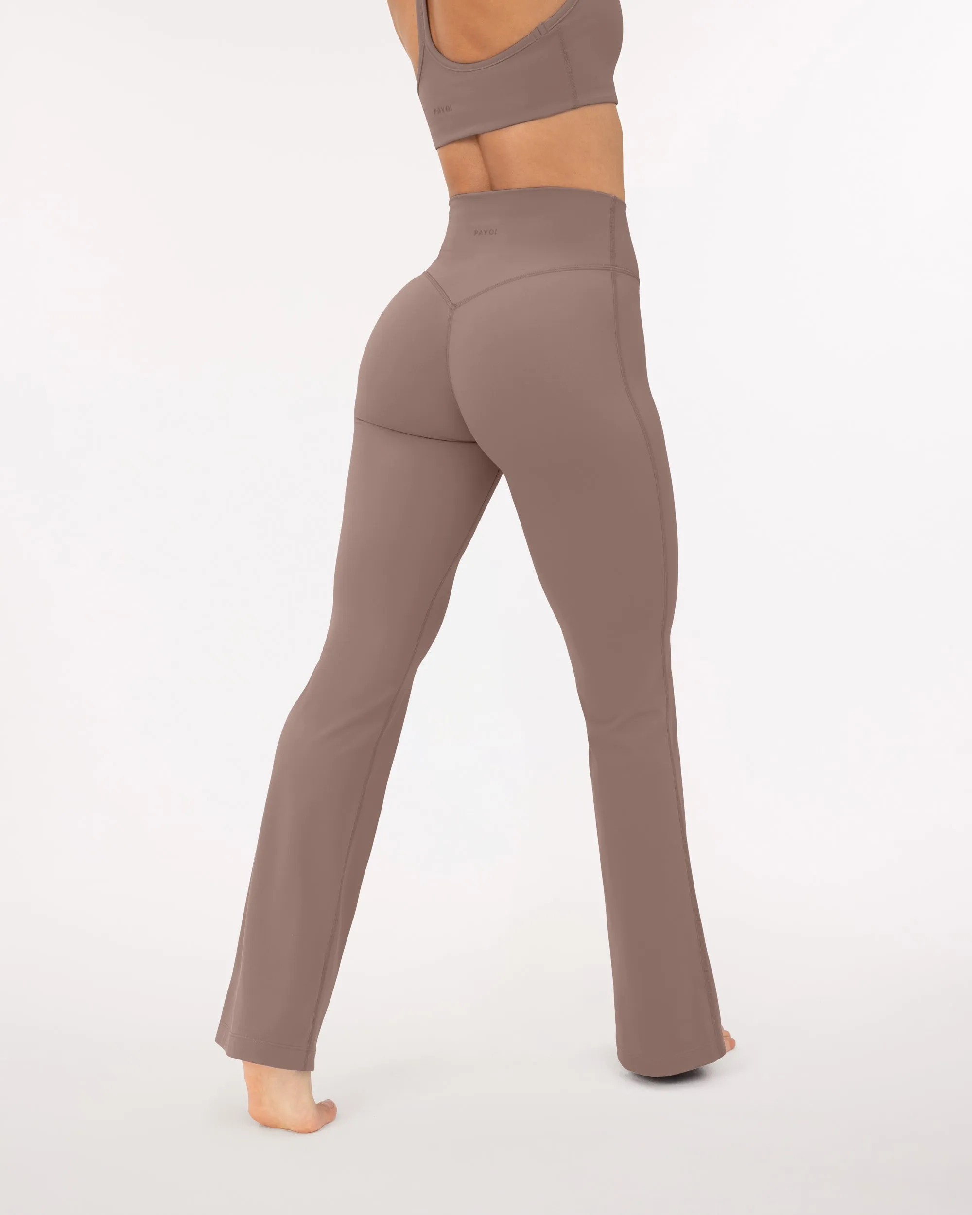 Flexflow Athleisure Full Length Flared Leggings sold by PAVOI