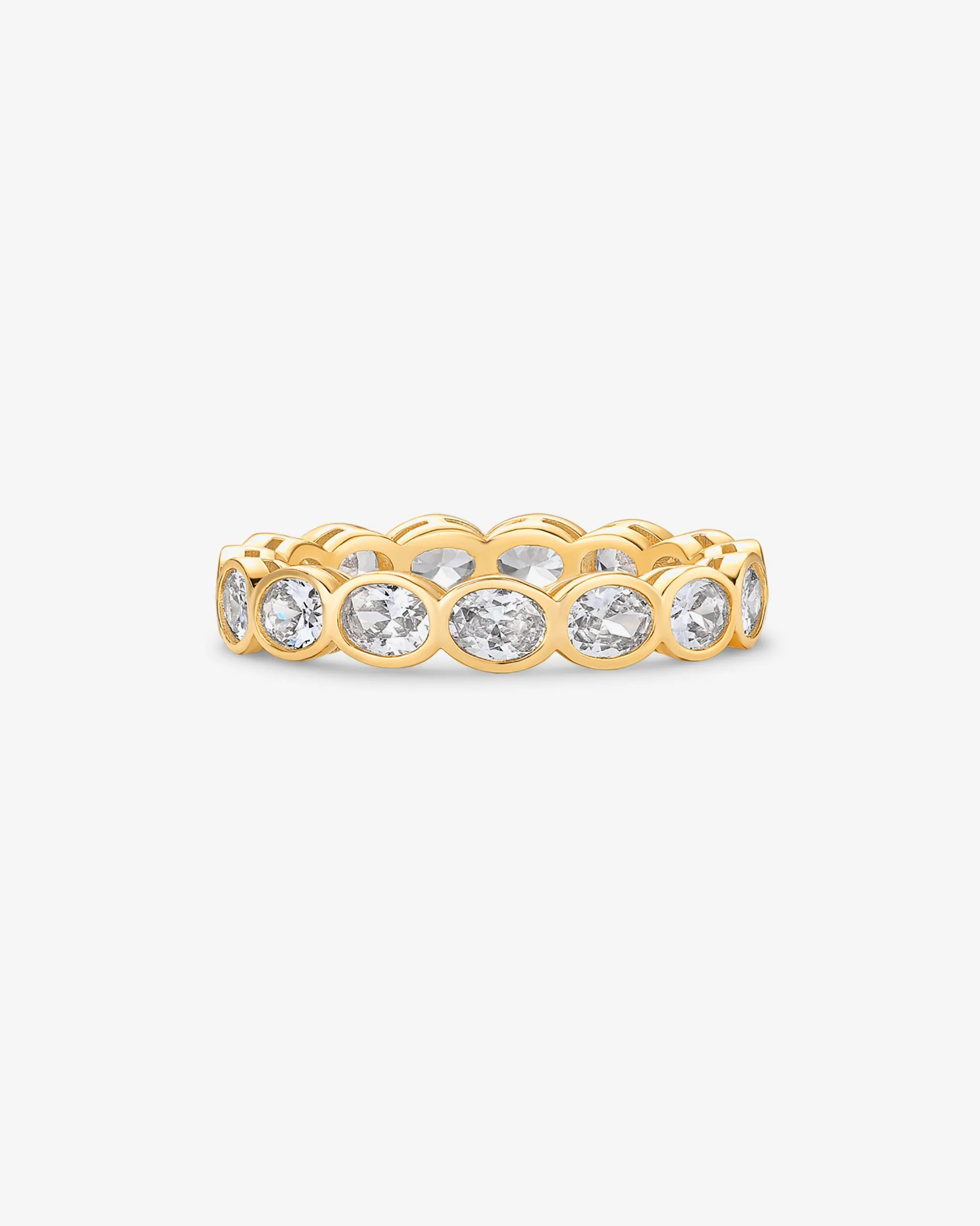Infinity Oval-Cut Eternity Ring sold by PAVOI product image thumbnail 3