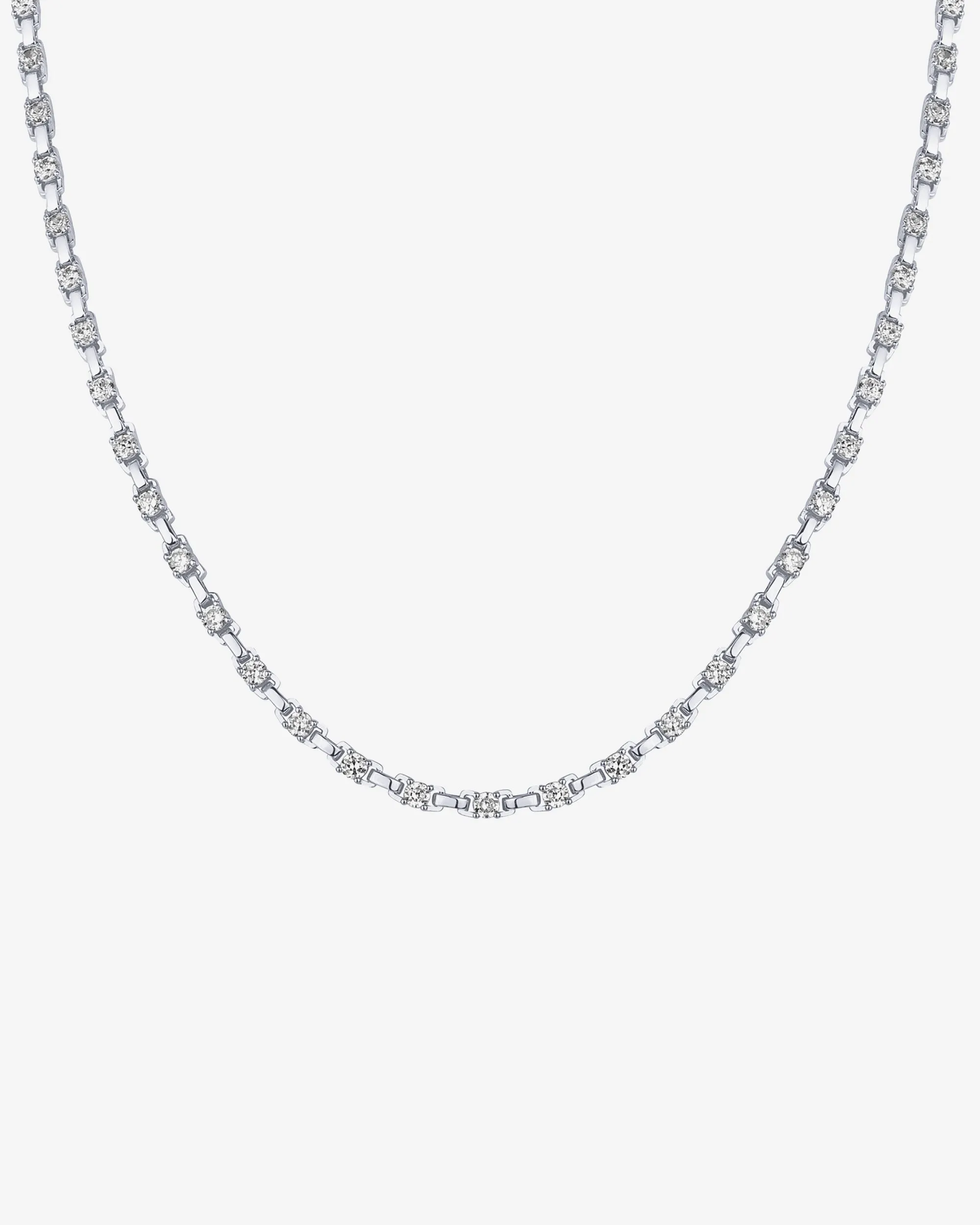 Station Tennis Necklace sold by PAVOI product image thumbnail 5