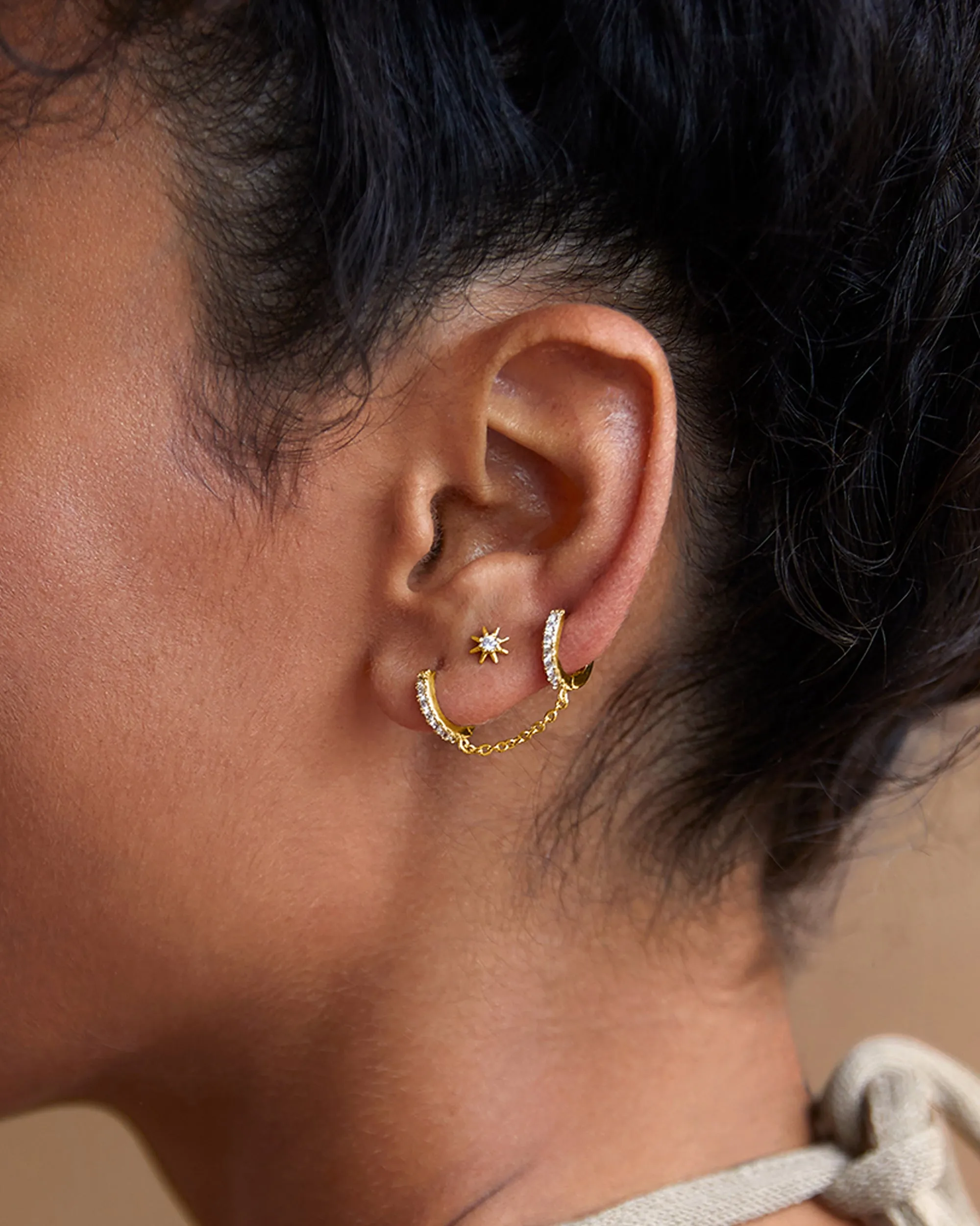 Tiny Star Flat Back Studs sold by PAVOI product image thumbnail 2