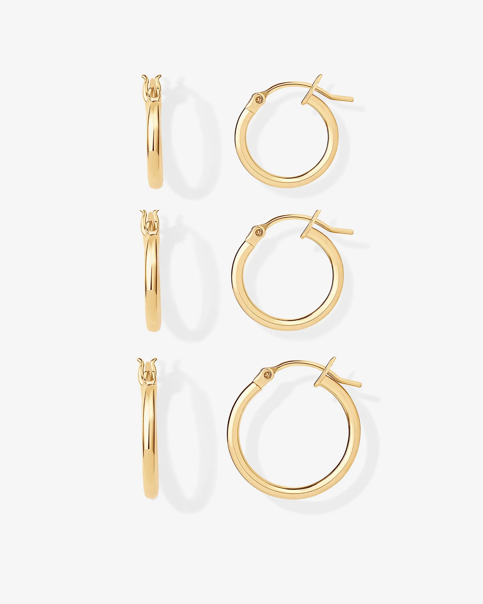 Capri Set Hoop Earrings sold by PAVOI