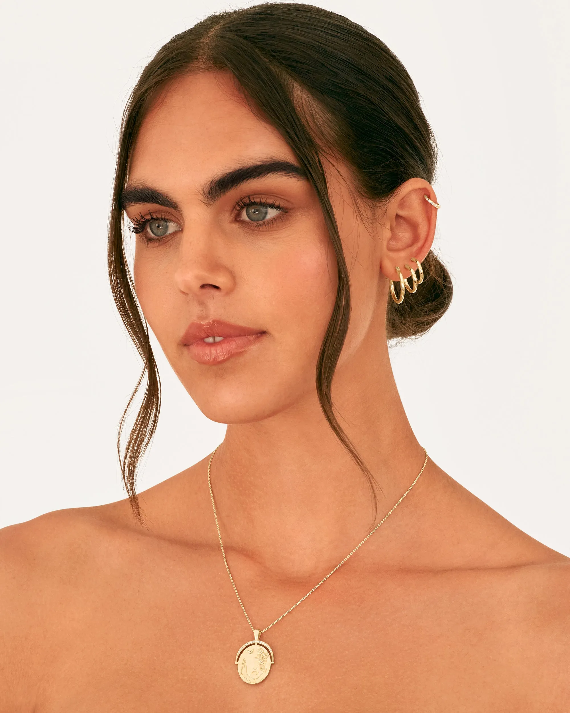 Capri Set Hoop Earrings sold by PAVOI product image thumbnail 5