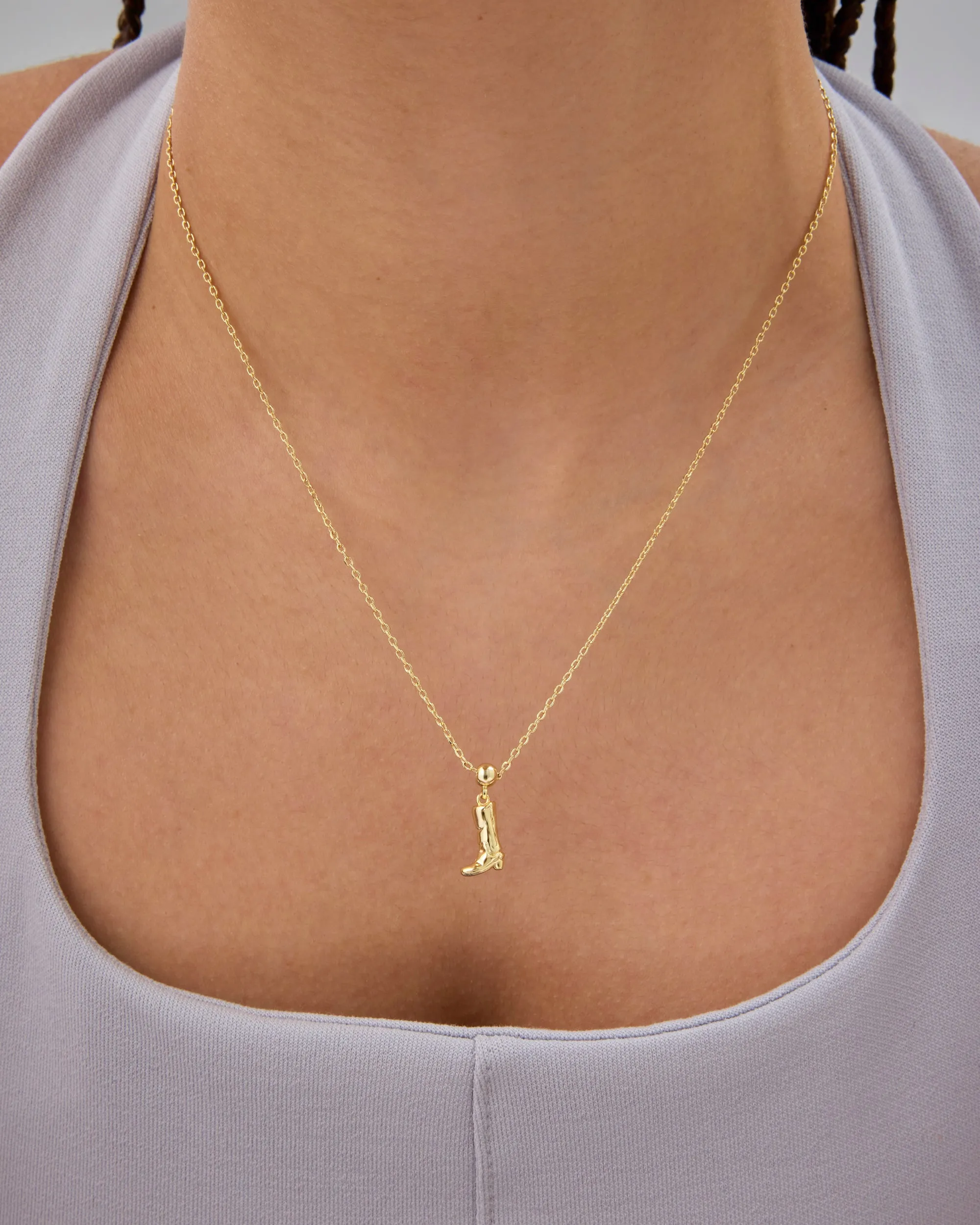 Cowgirl Charm Necklace sold by PAVOI product image thumbnail 2