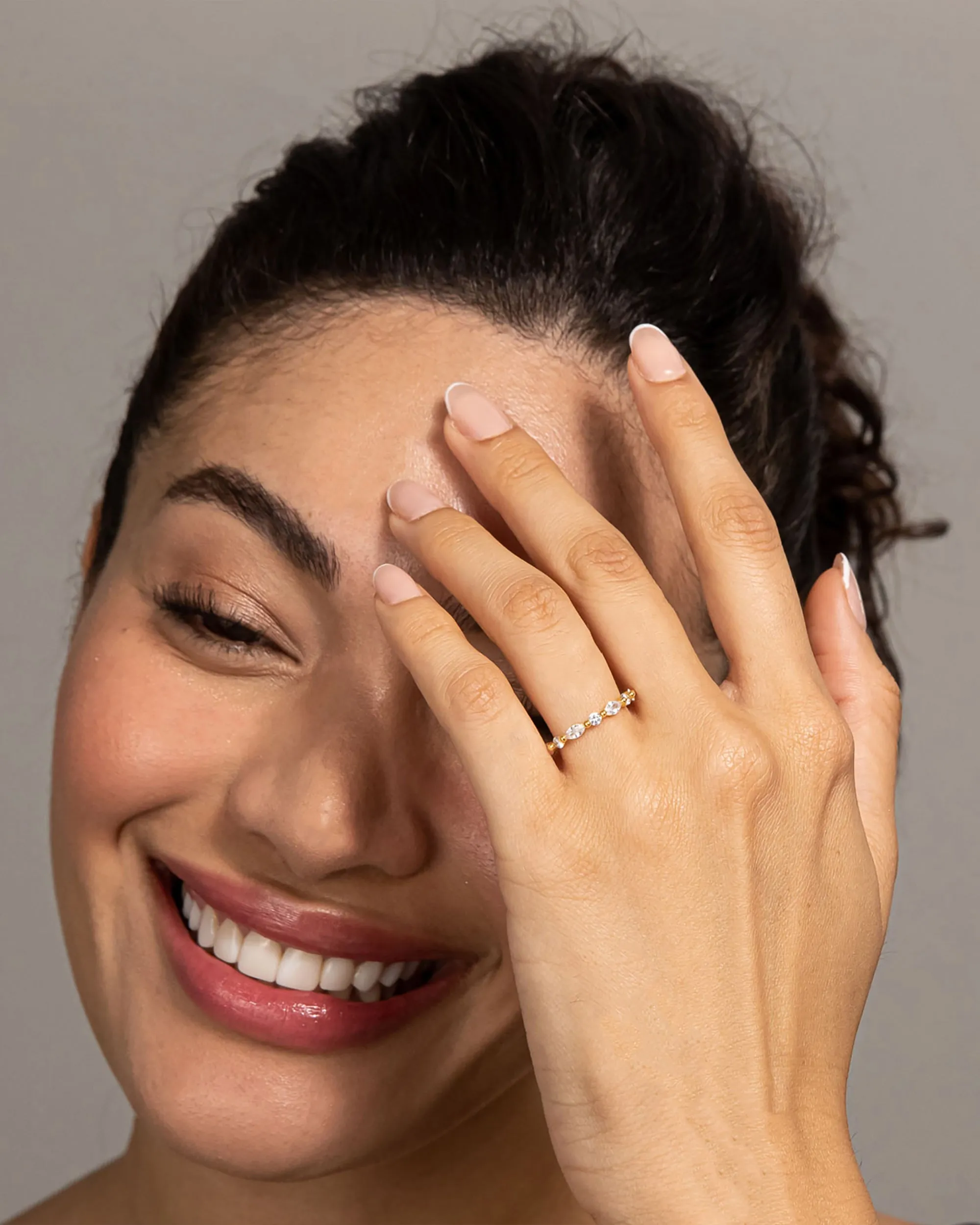 Posy Eternity Ring sold by PAVOI product image thumbnail 5