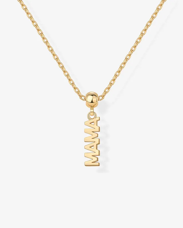 Mama Charm Necklace made by PAVOI