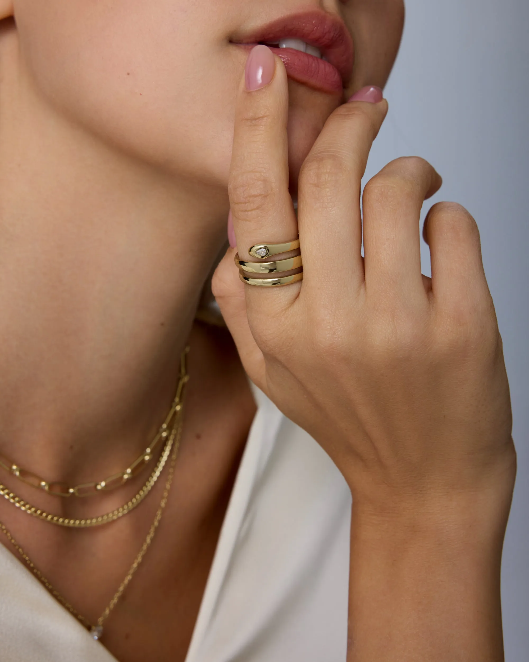 Waterproof Snake Wrap Ring sold by PAVOI product image thumbnail 3