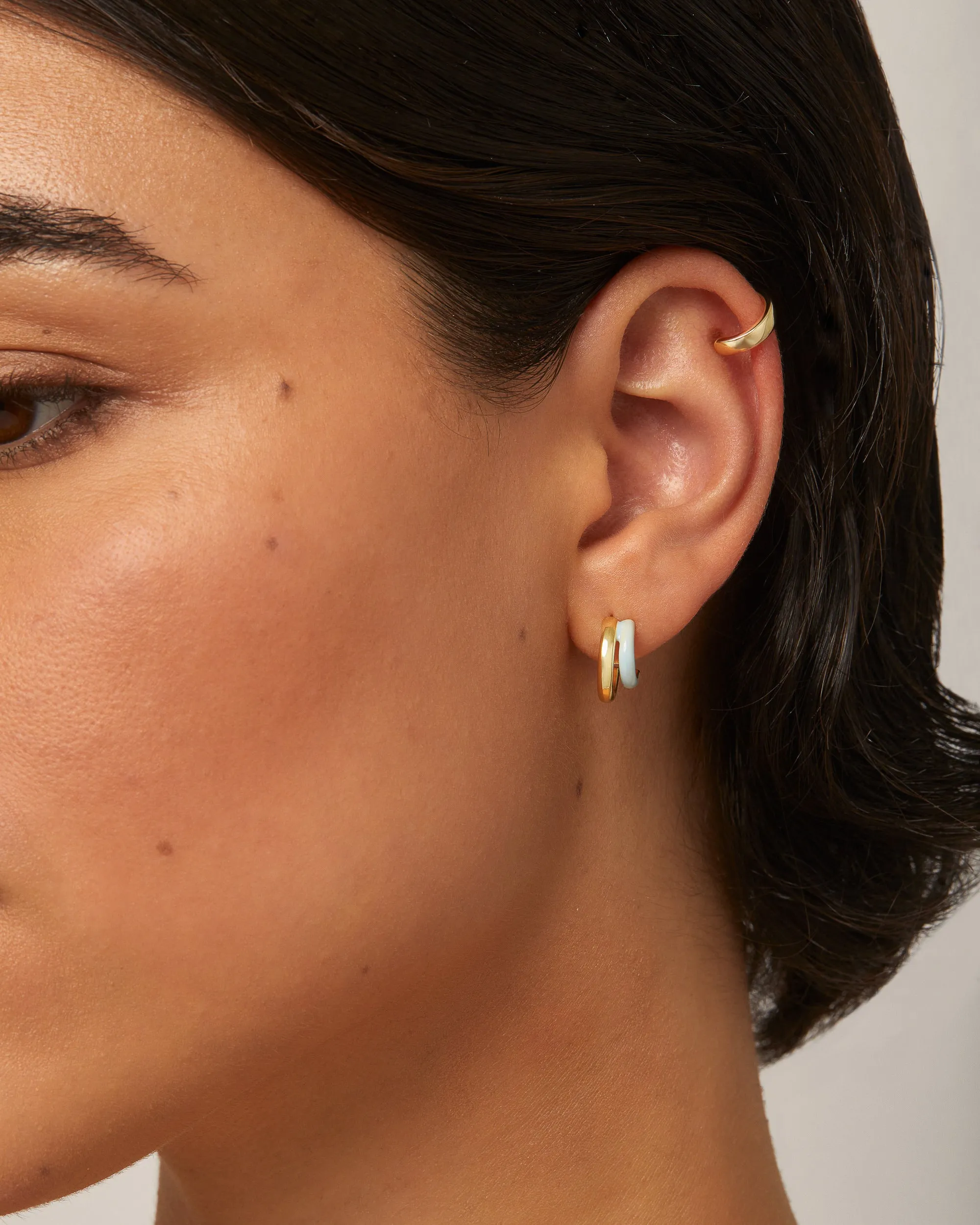 Savannah Hoop Earrings sold by PAVOI product image thumbnail 2