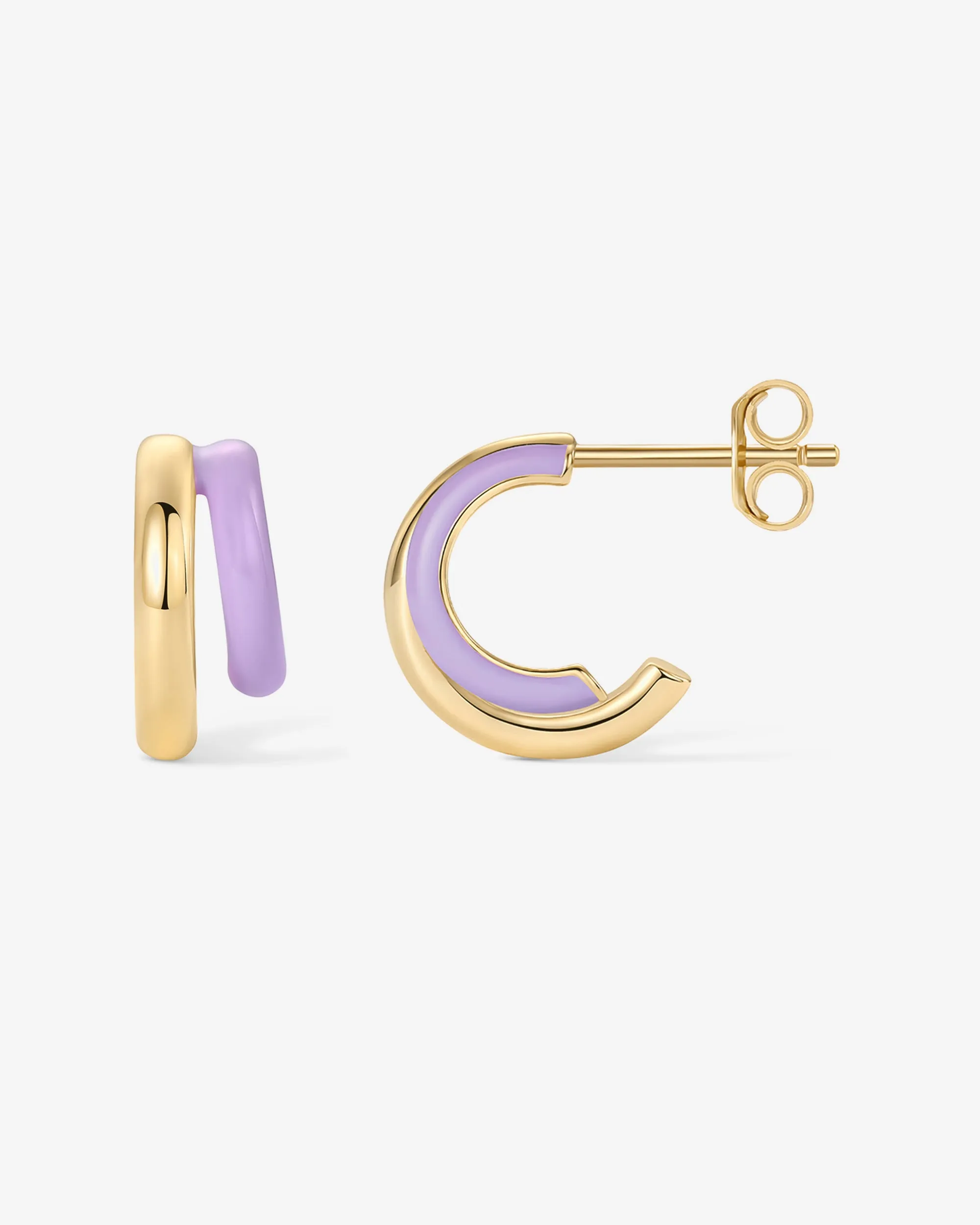 Savannah Hoop Earrings sold by PAVOI product image thumbnail 5