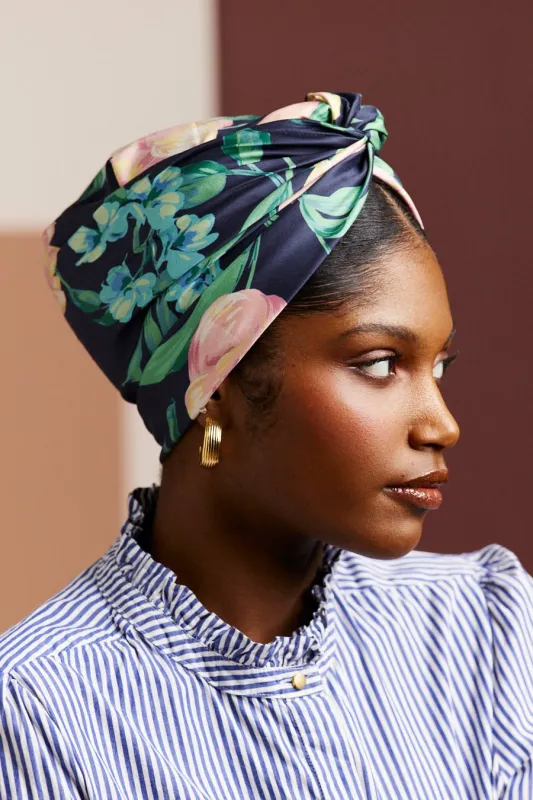 TURBAN CUBAINE ADELAIDE made by Indira de paris