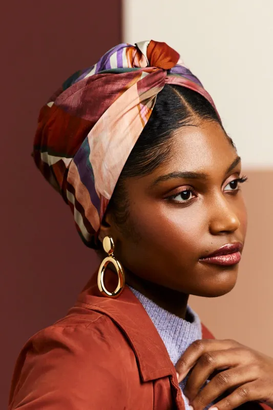 TURBAN CUBAINE SAM made by Indira de paris