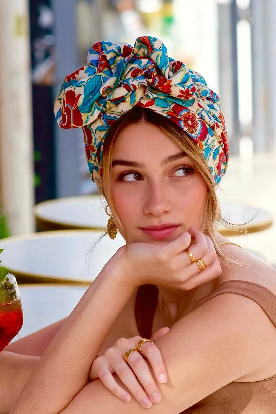 TURBAN AFRICAINE PRUDENCE sold by Indira de paris product image thumbnail 2