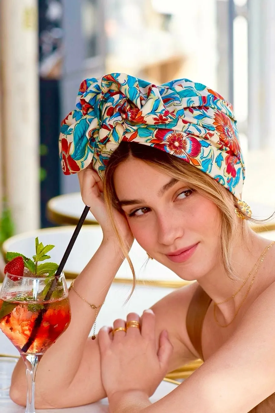 TURBAN AFRICAINE PRUDENCE sold by Indira de paris product image thumbnail 5