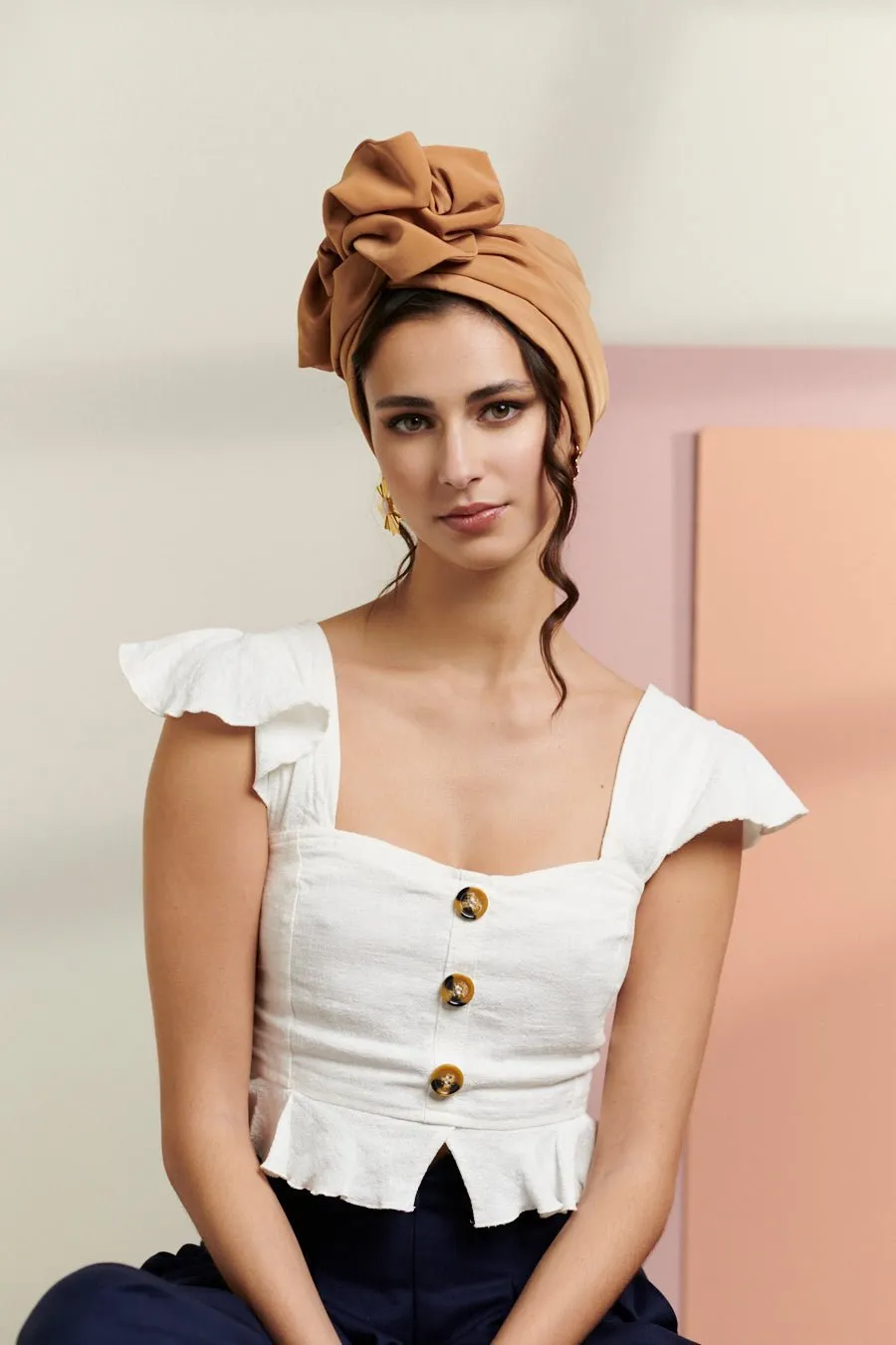 TURBAN AFRICAINE MACADAMIA sold by Indira de paris product image thumbnail 5