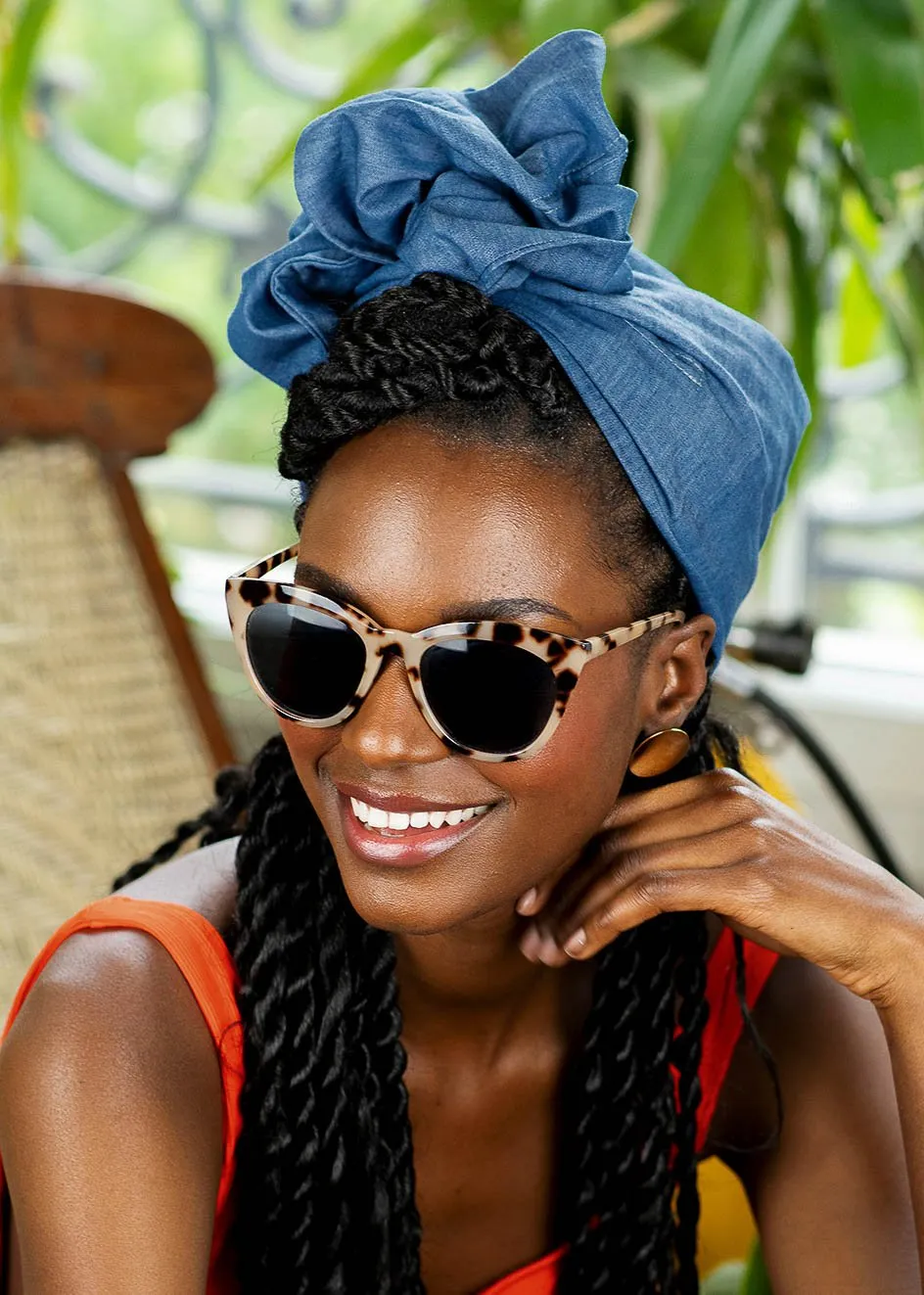 TURBAN AFRICAINE JANE sold by Indira de paris