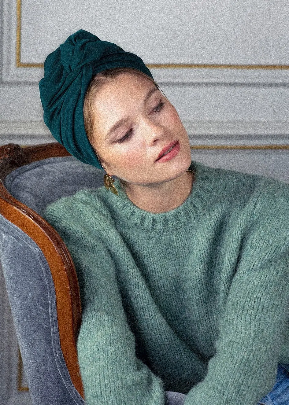 TURBAN AFRICAINE PERSAN sold by Indira de paris product image thumbnail 5