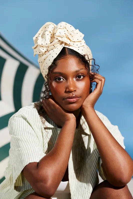 TURBAN AFRICAINE MADELEINE made by Indira de paris