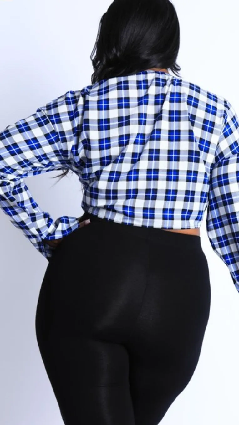 CHECKIN FOR ME TIE UP SHIRT sold by The Modish Box product image thumbnail 3