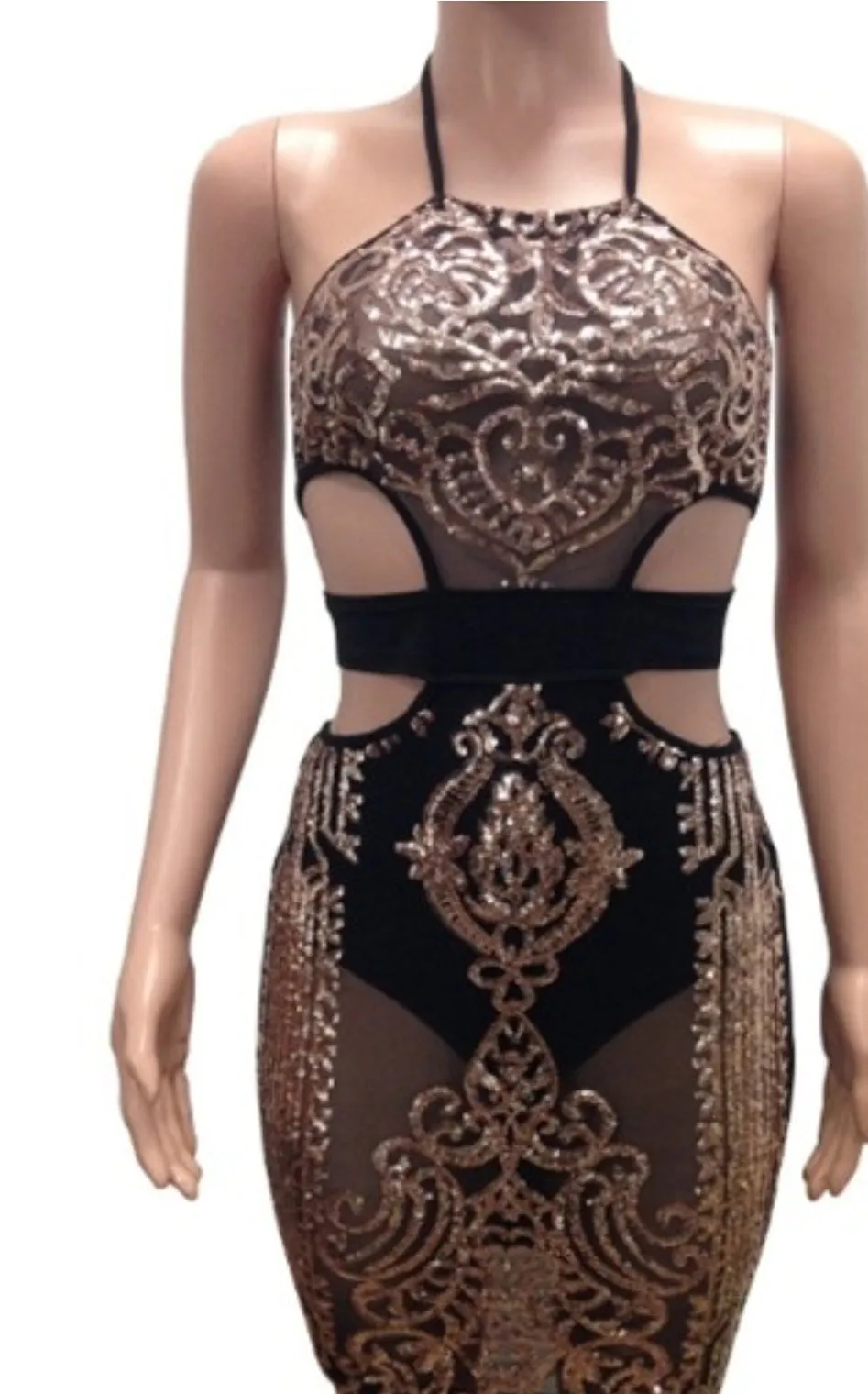 I"m Worth It Mini Dress sold by The Modish Box product image thumbnail 2