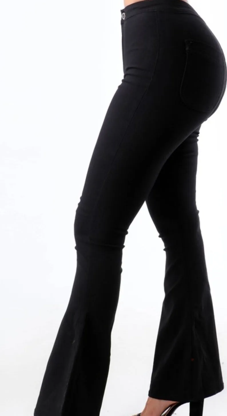 Bunky Flare Jeans (Black) sold by The Modish Box product image thumbnail 2