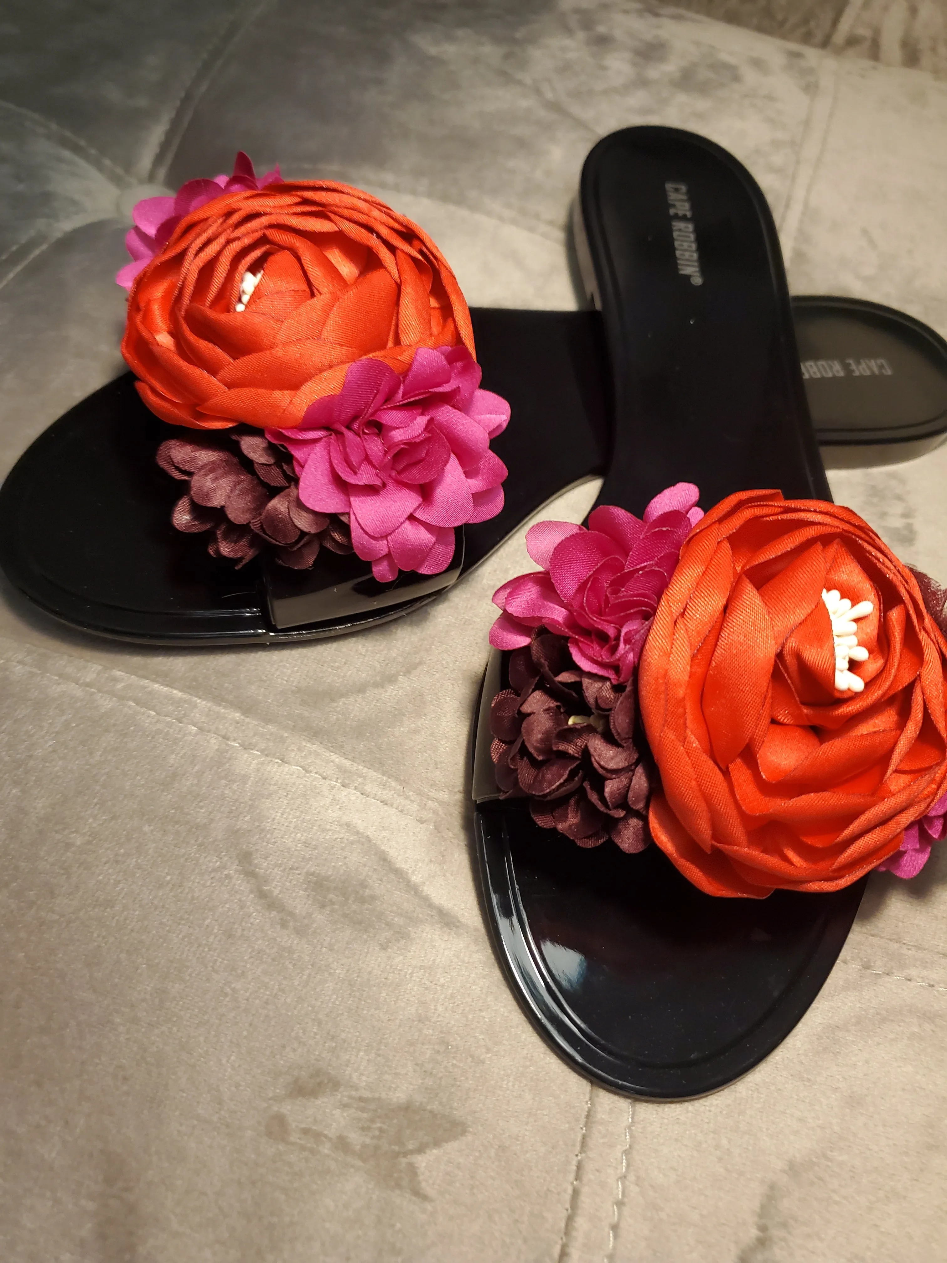 Blossom slide sandal sold by The Modish Box