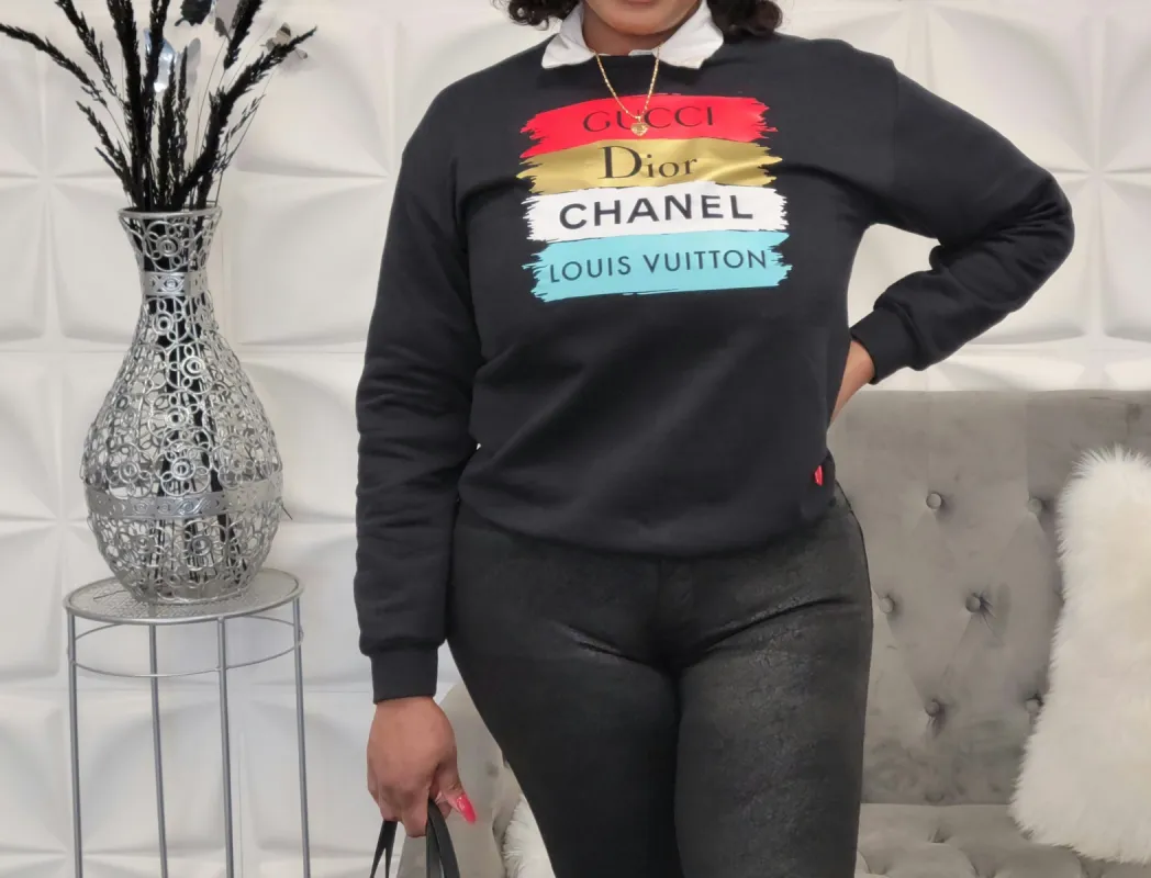 DESIGNER STROKE SWEATSHIRT sold by The Modish Box