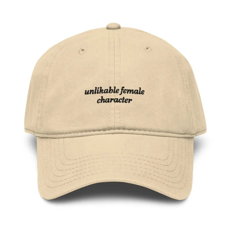 Unlikable Female Character Hat — Olivia Muenter made by Olivia Muenter