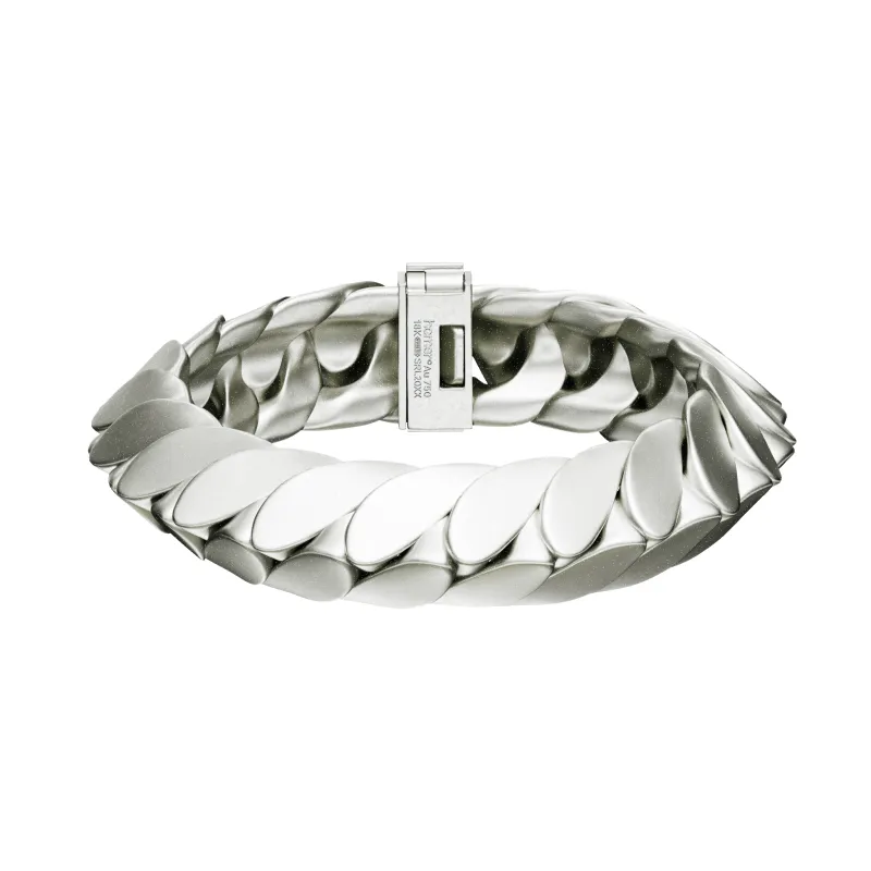 Convex Link Bracelet XL made by Homer