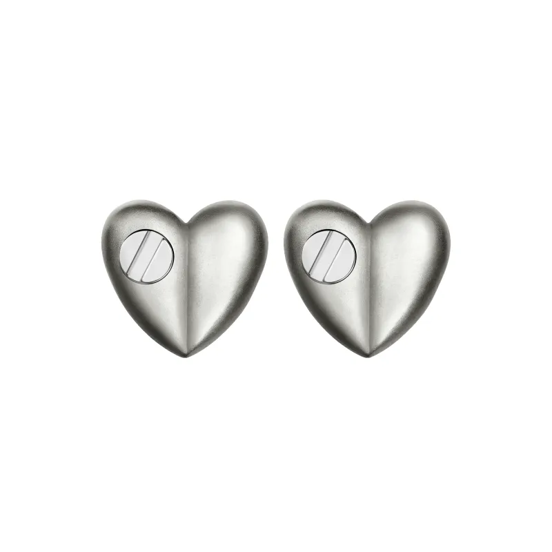 Heart Studs with Screw sold by Homer
