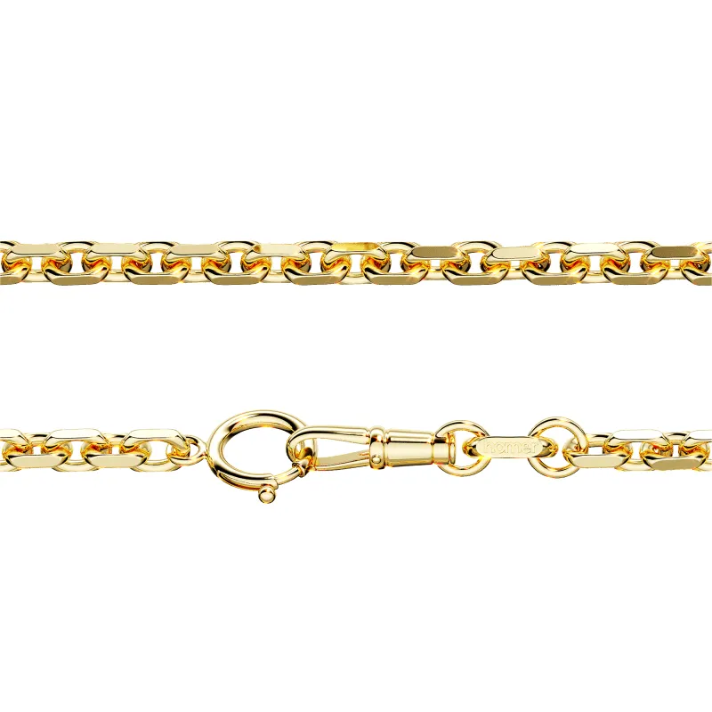 Gold Diamond Cut Trace Chain XL sold by Homer