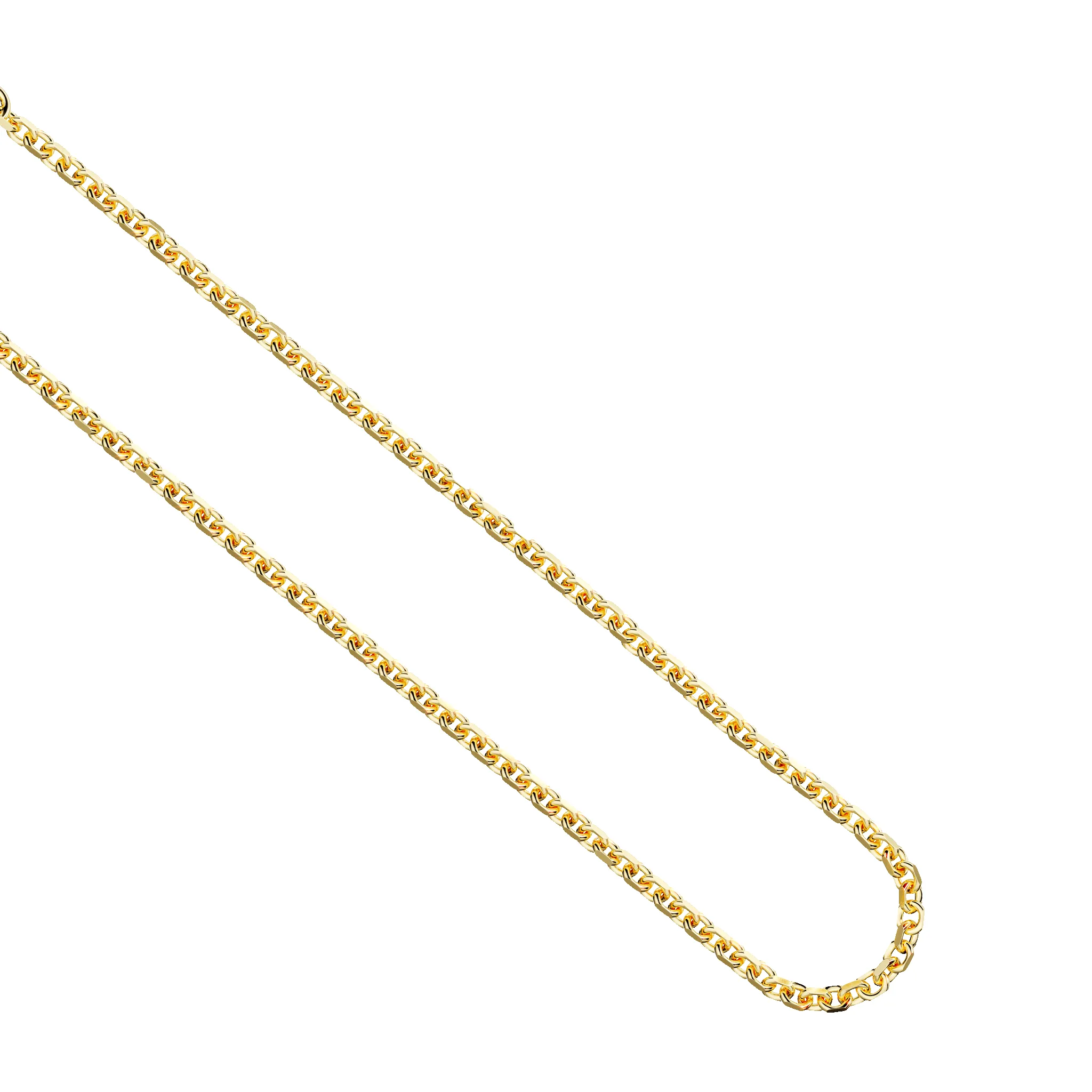 Gold Diamond Cut Trace Chain S sold by Homer product image thumbnail 3