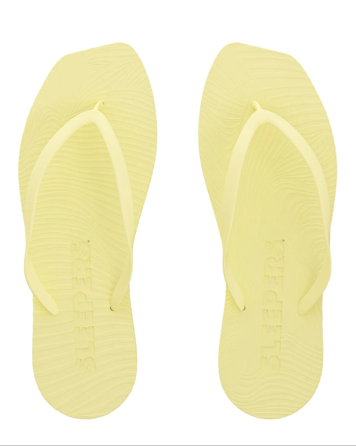SLEEPERS TAPERED FLIP FLOPS MELLOW YELLOW sold by JAN 'N JUNE product image thumbnail 2