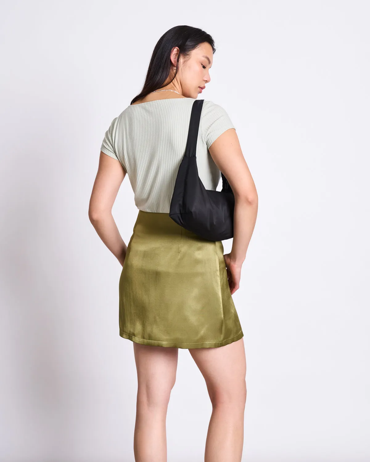 MINI SKIRT FILIO WOODY OLIVE sold by JAN 'N JUNE product image thumbnail 4