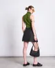 HIGH NECK RIB TOP HAV WOODY OLIVE GOTS sold by JAN 'N JUNE