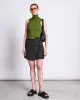 HIGH NECK RIB TOP HAV WOODY OLIVE GOTS sold by JAN 'N JUNE